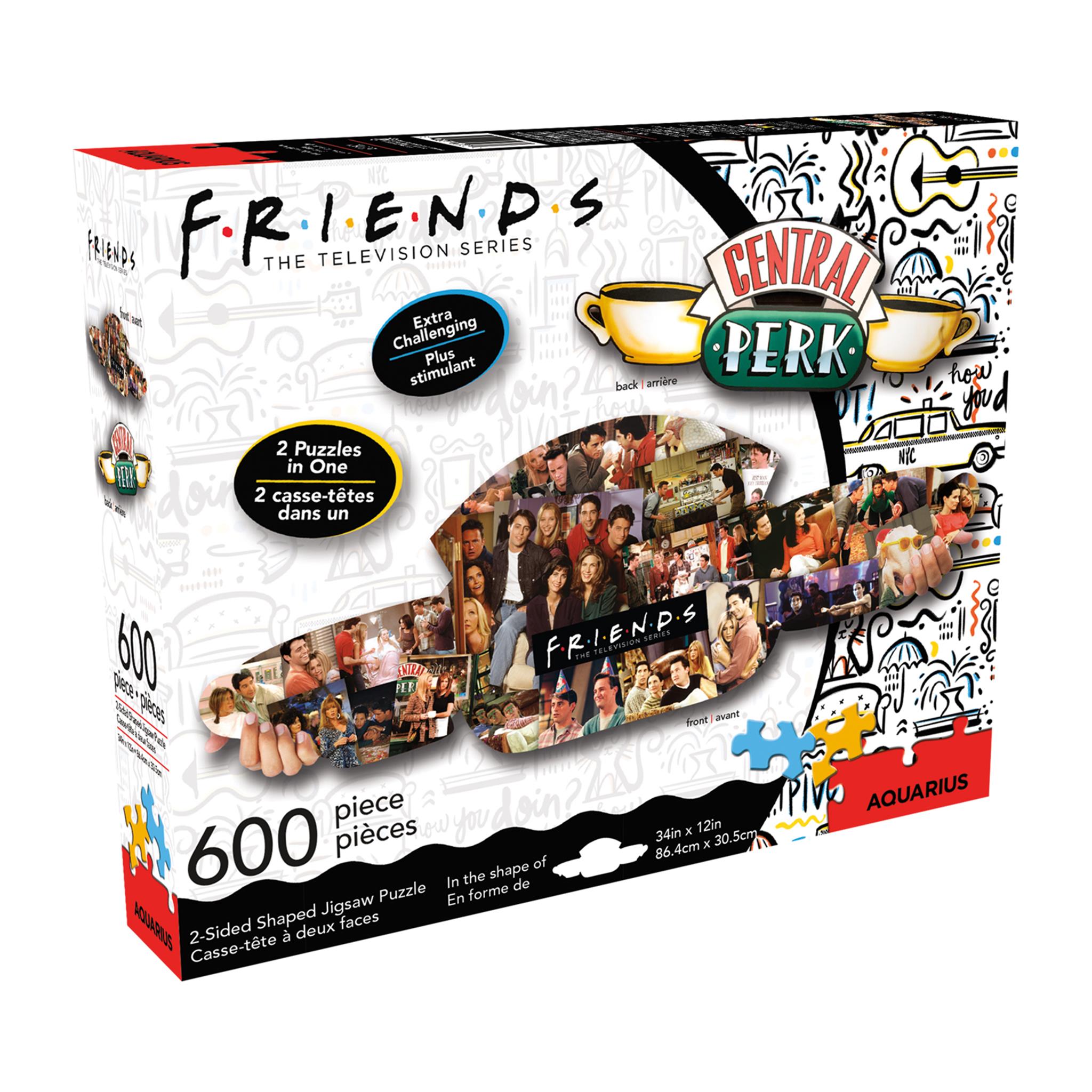 Puzzle de 600 pièces Friends Central Perk et collage