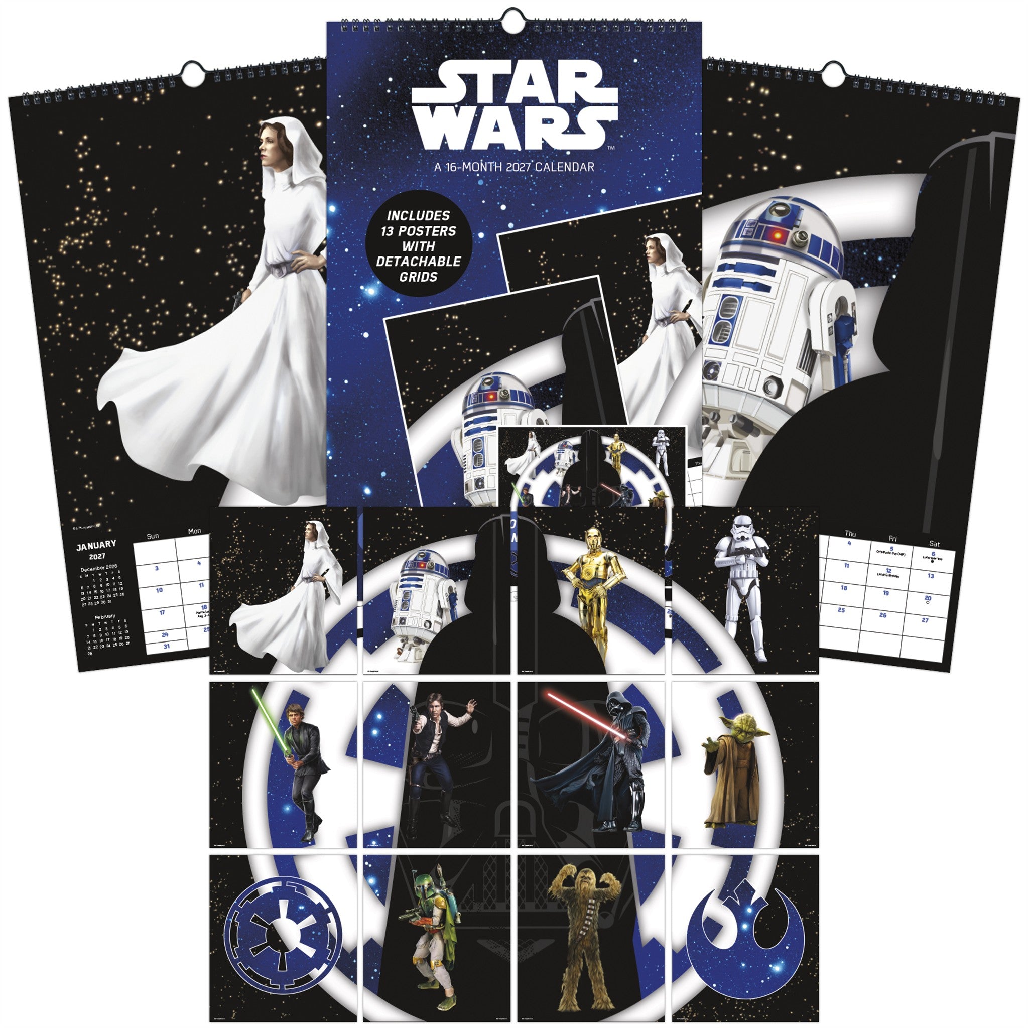 Star Wars 2027 Poster Calendar