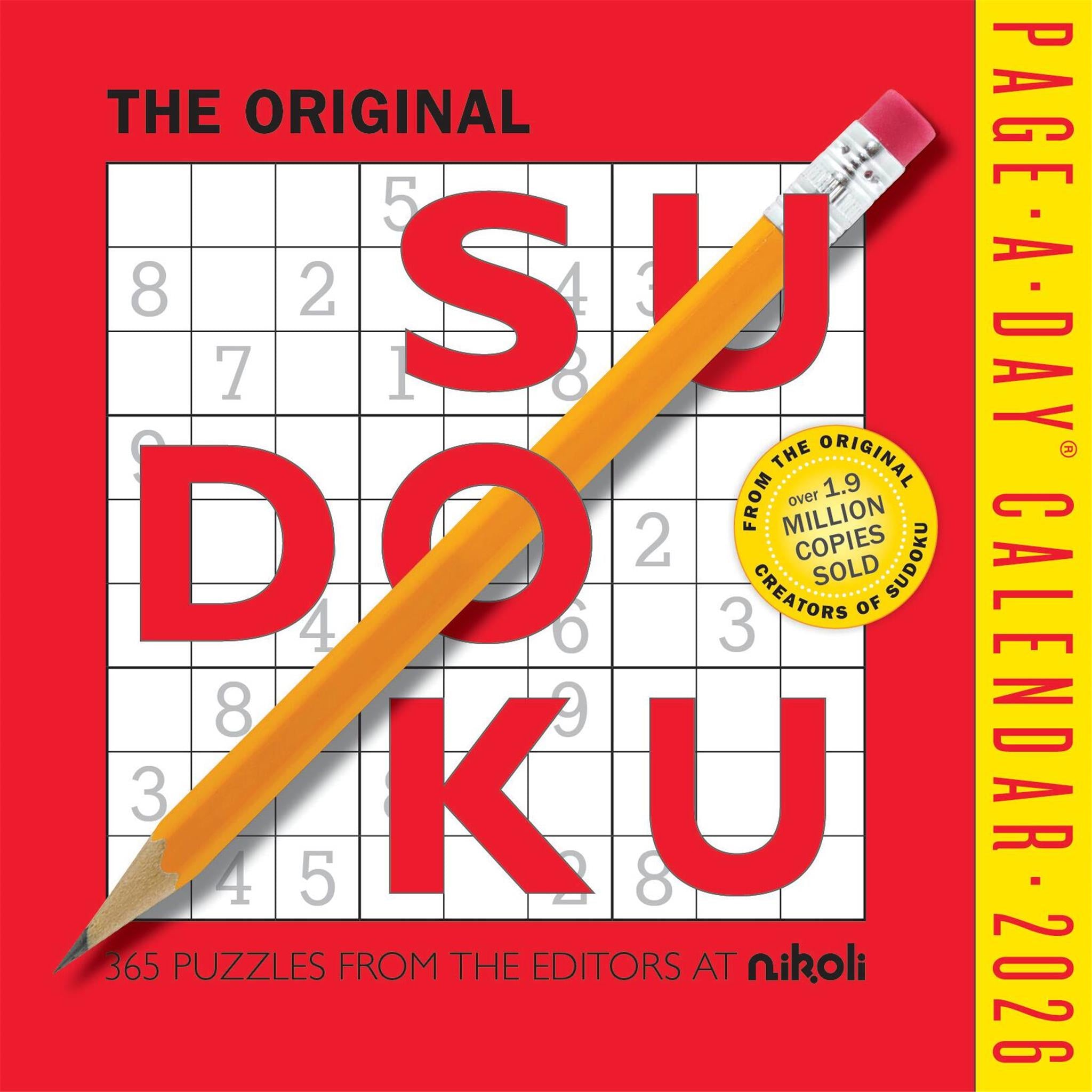Calendrier Sudoku 2026