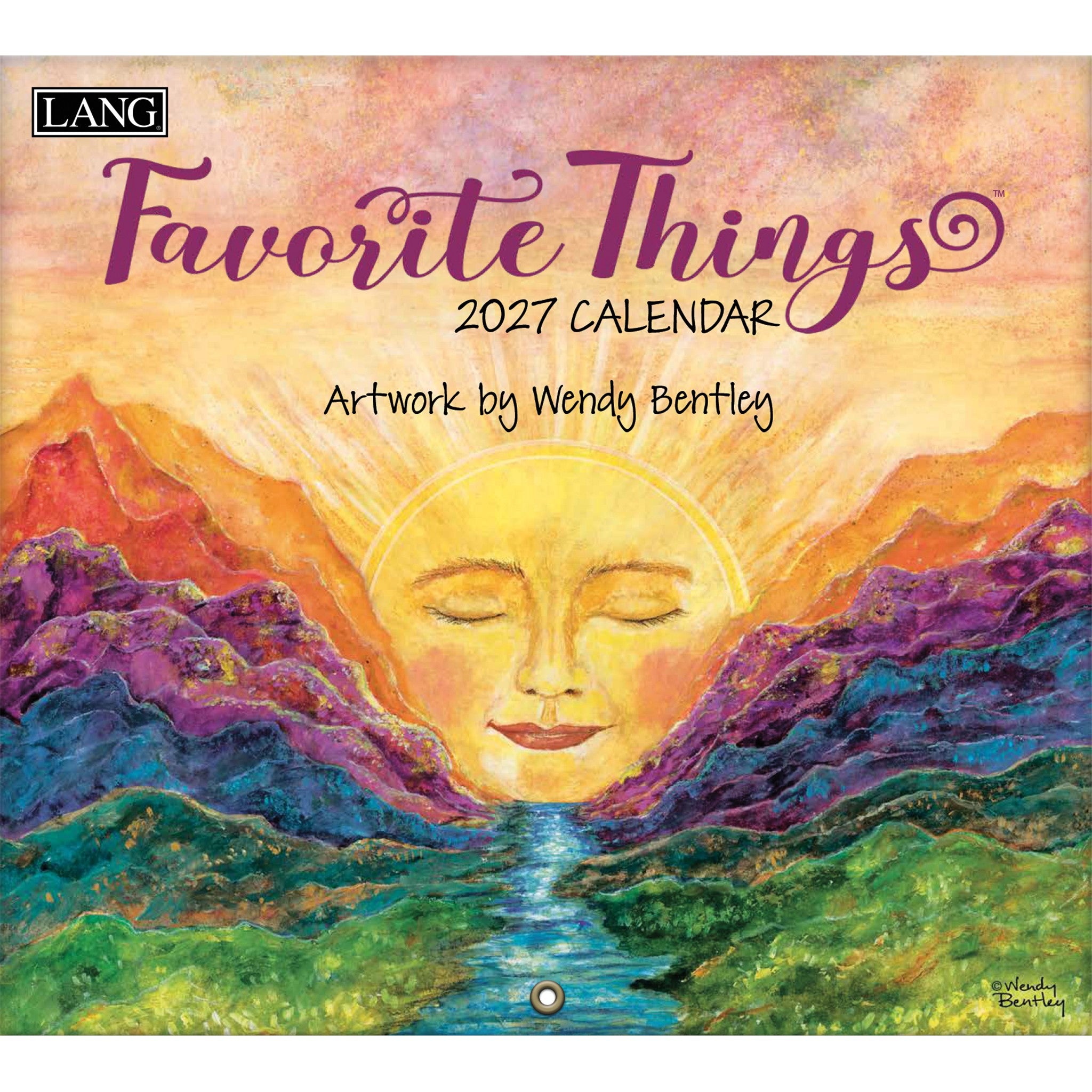 Calendrier mural 2027 Mes objets préférés – En ligne seulement