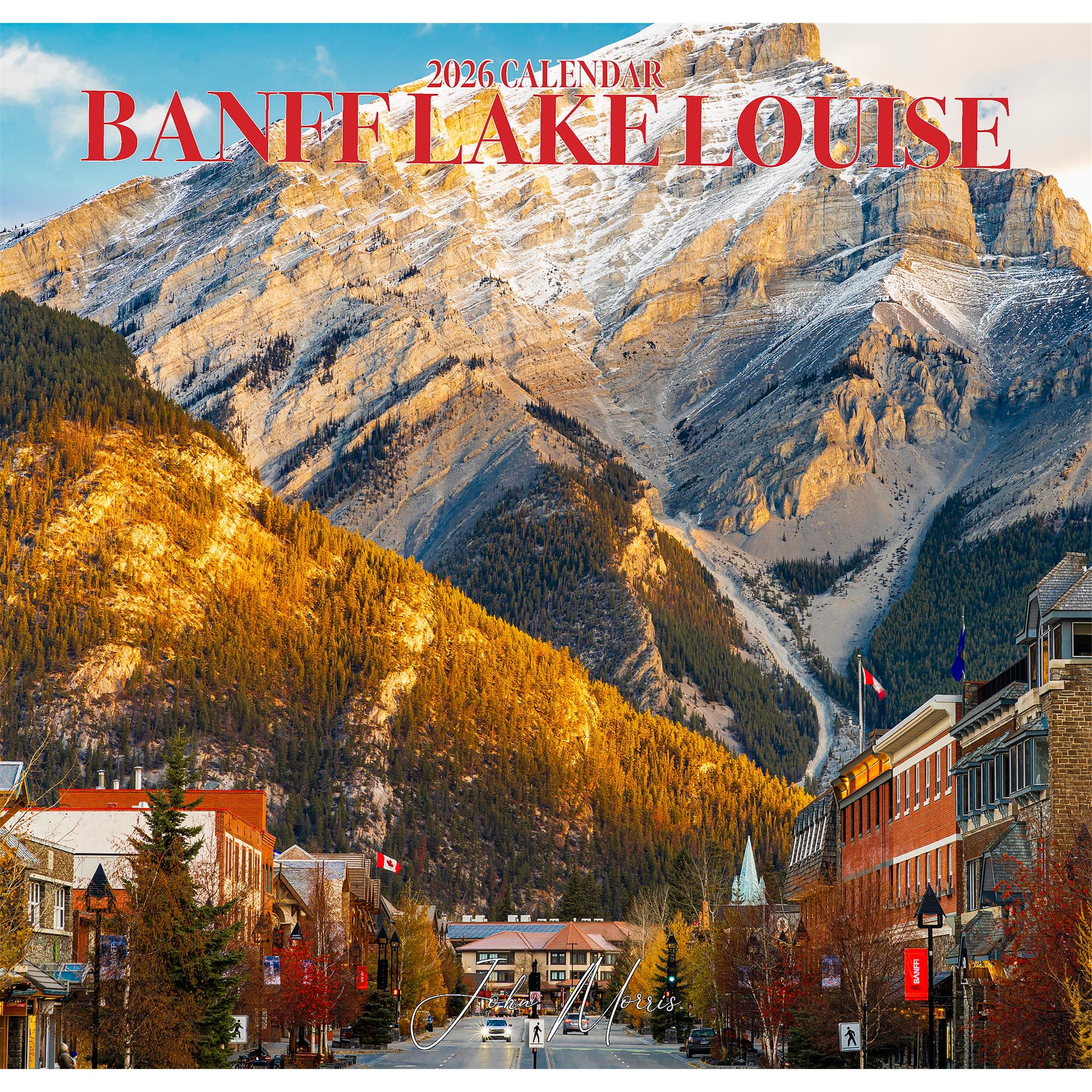 Calendrier mural Banff et Lac Louise 2026