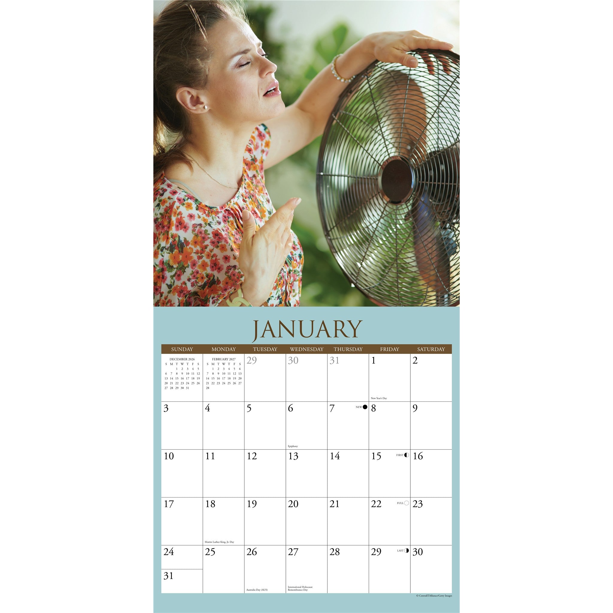 Only Fans 2027 Wall Calendar