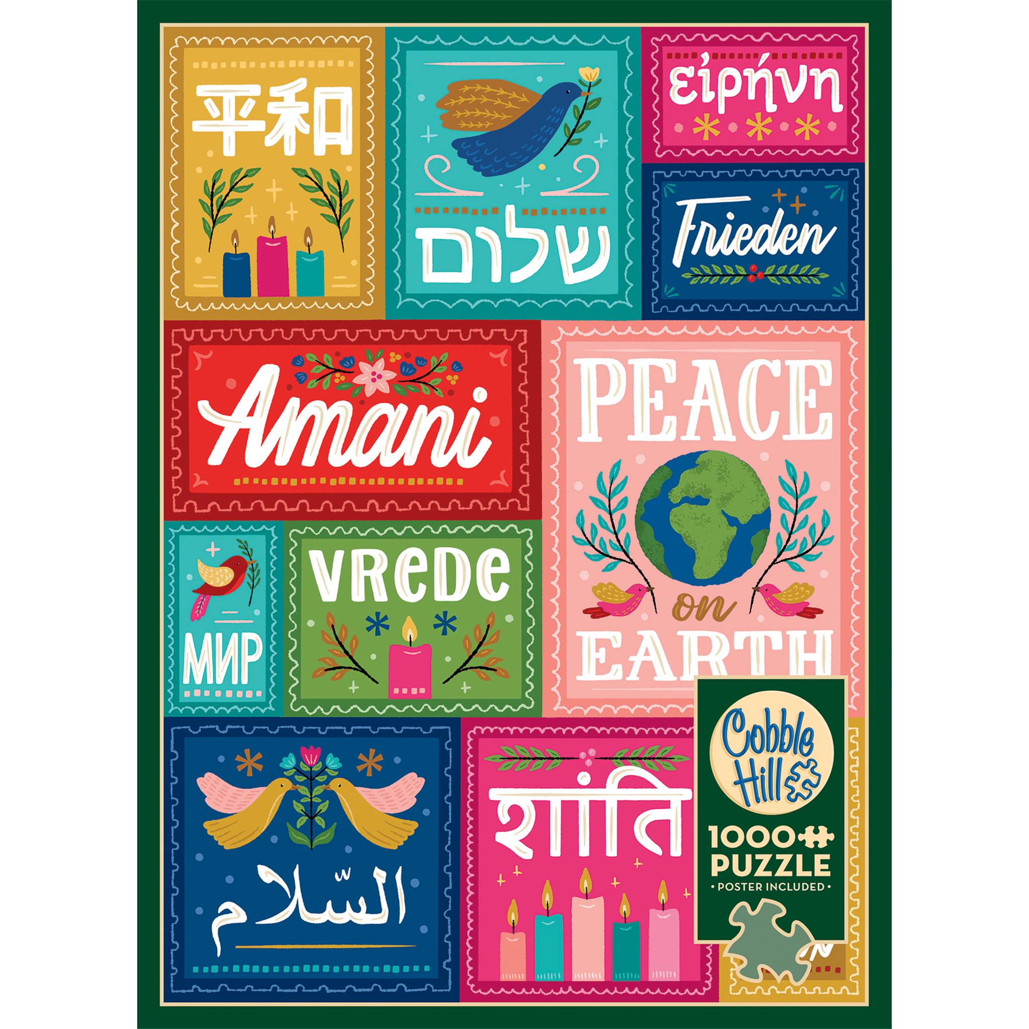 Puzzle de 1000 pièces Peace Cobble Hill