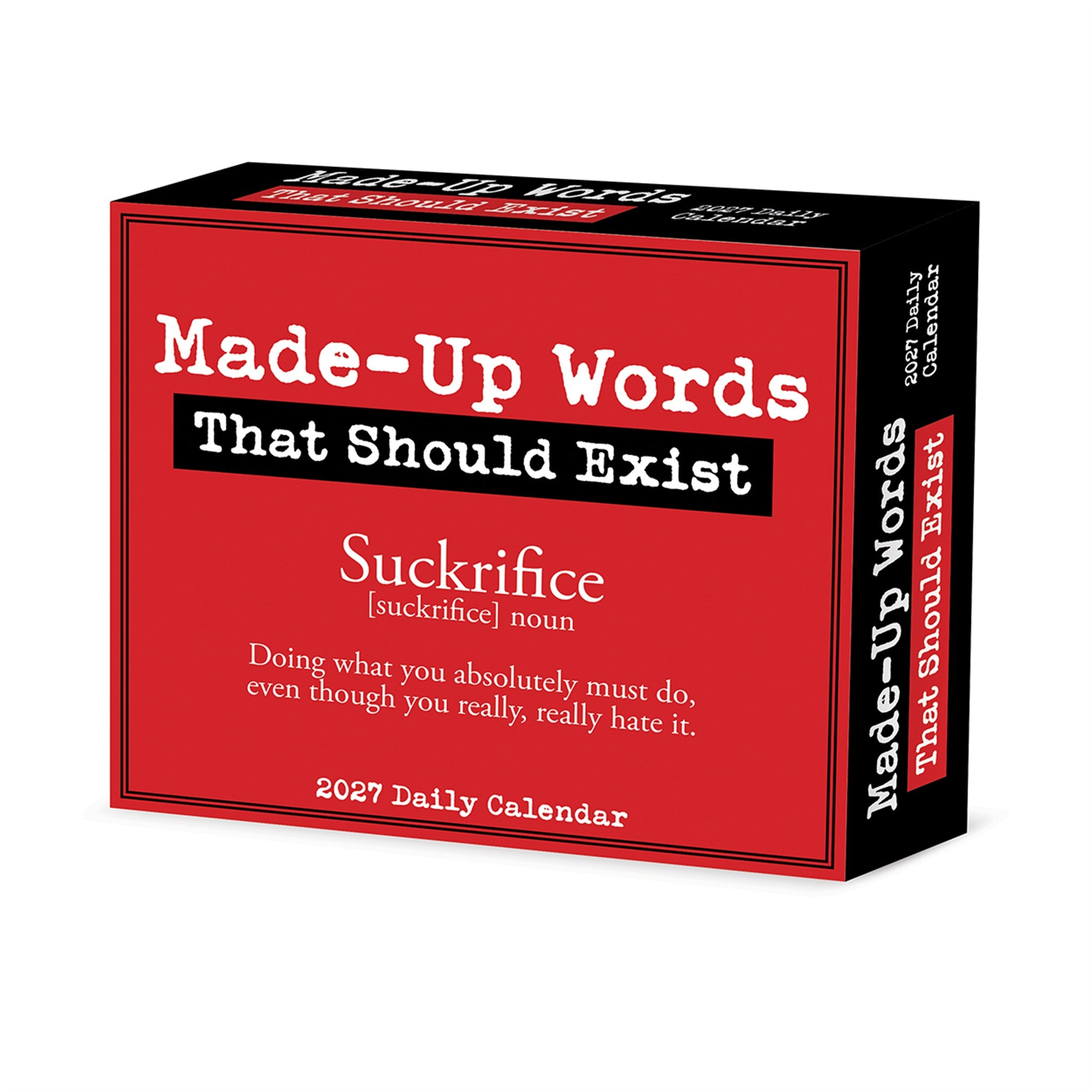 Made-Up Words That Should Exist 2027 Box Calendar