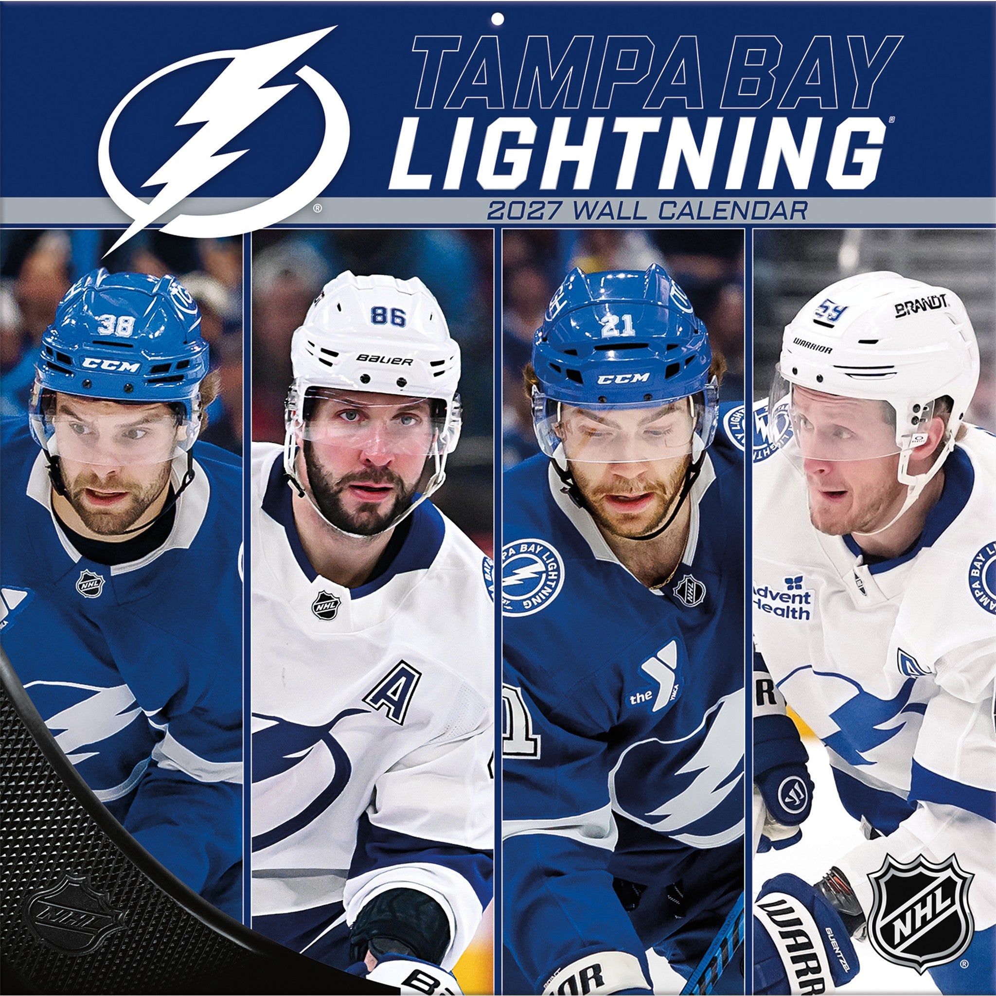 NHL Tampa Bay Lightning 2027 Wall Calendar - Online Only