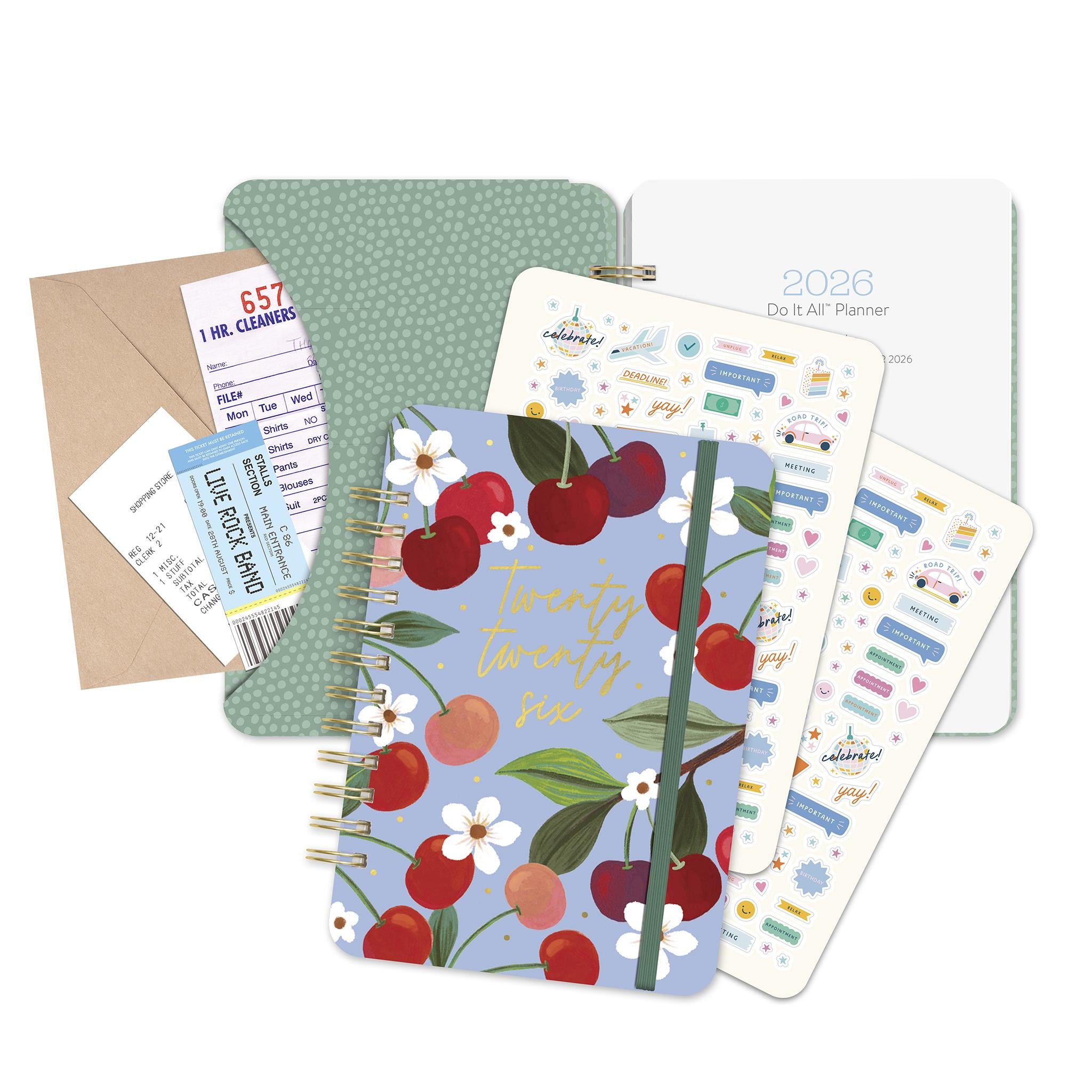 Fruit And Flora Do It All 2025-2026 Planner Calendar - Online Only