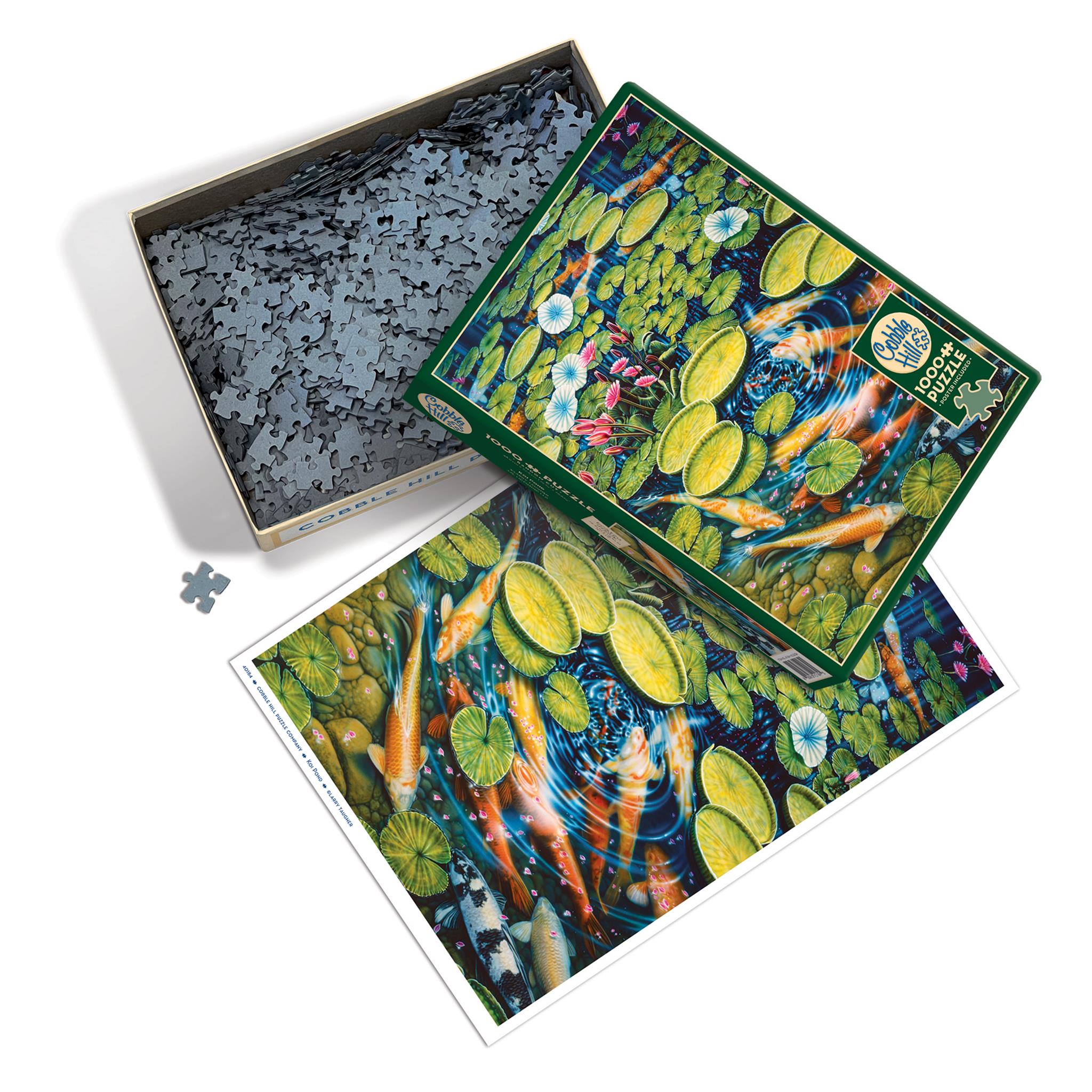 Koi Pond 1000 Piece Puzzle Cobble Hill
