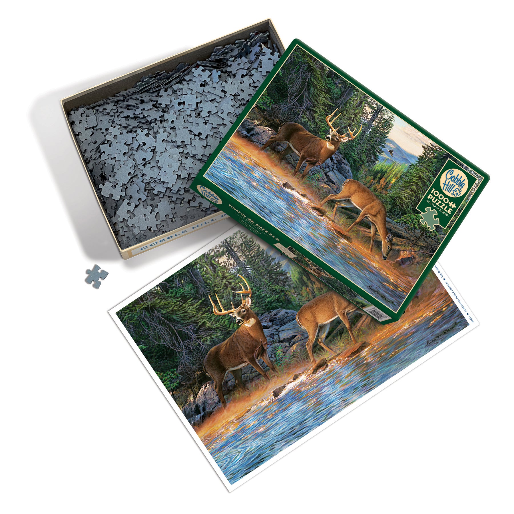 Le puzzle Rivers Edge de 1000 pièces