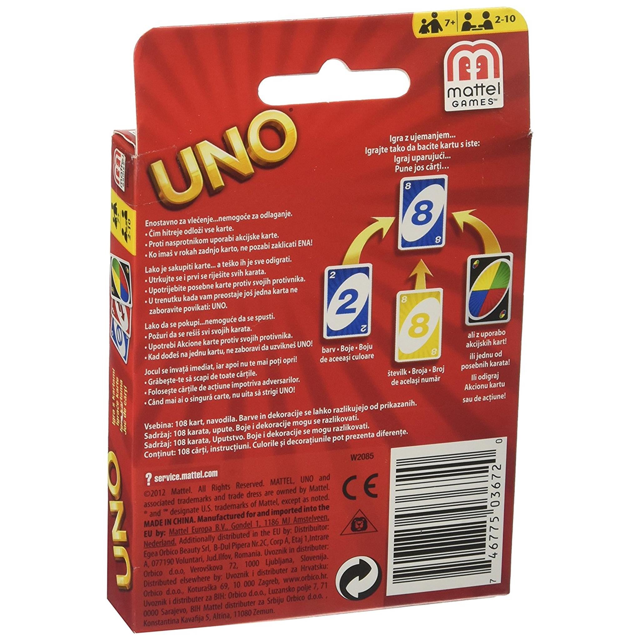 Jeu de cartes UNO
