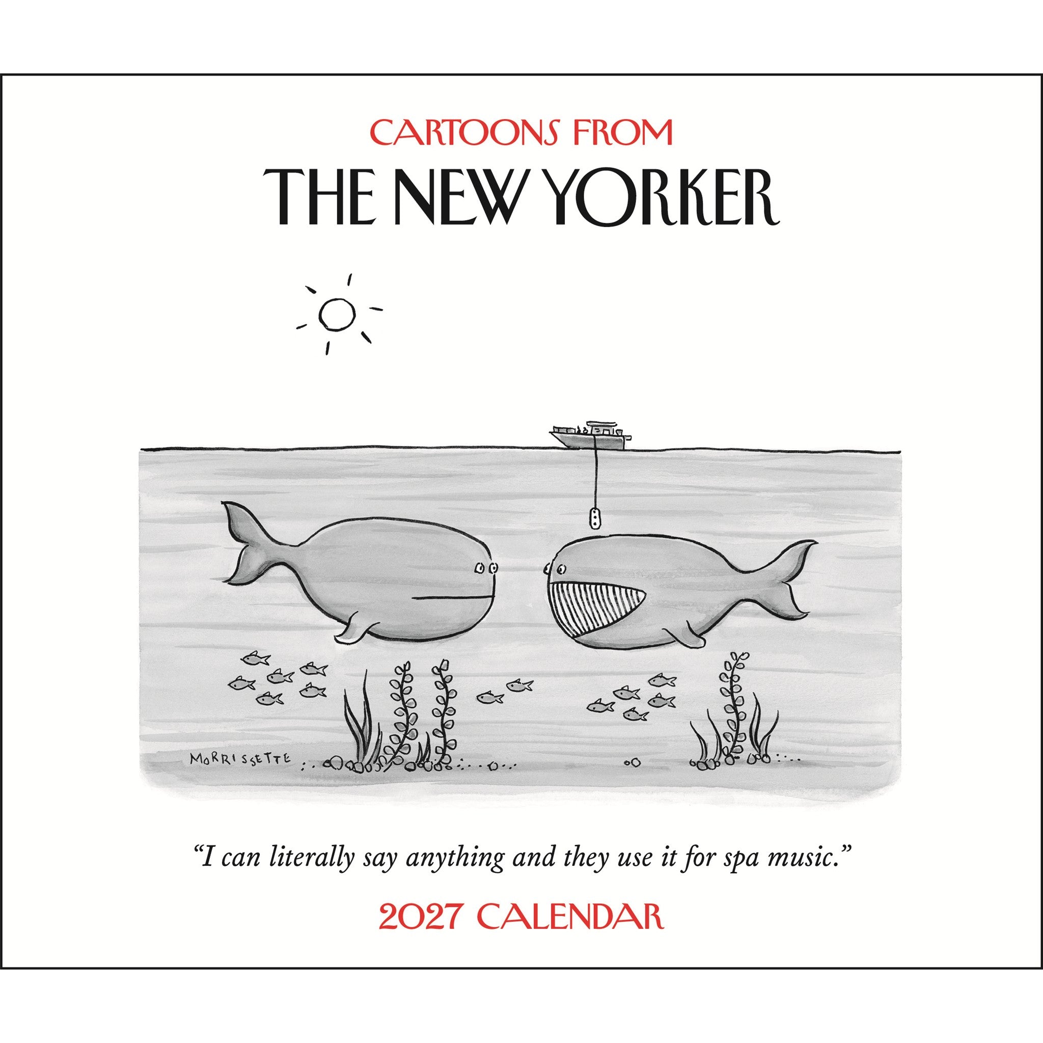 Dessins de presse du calendrier de l'Avent 2027 du New Yorker