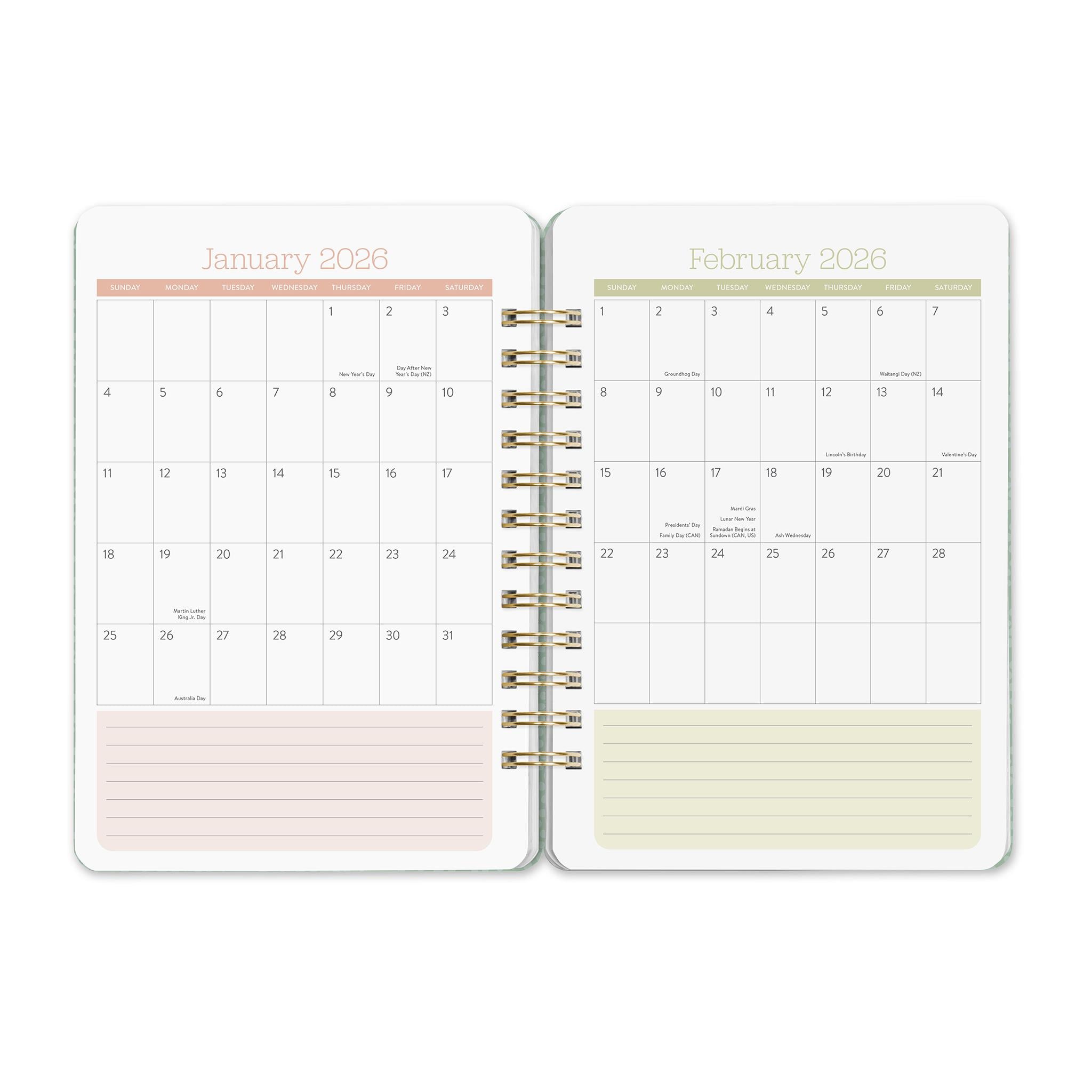 Fruit And Flora Do It All 2025-2026 Planner Calendar - Online Only