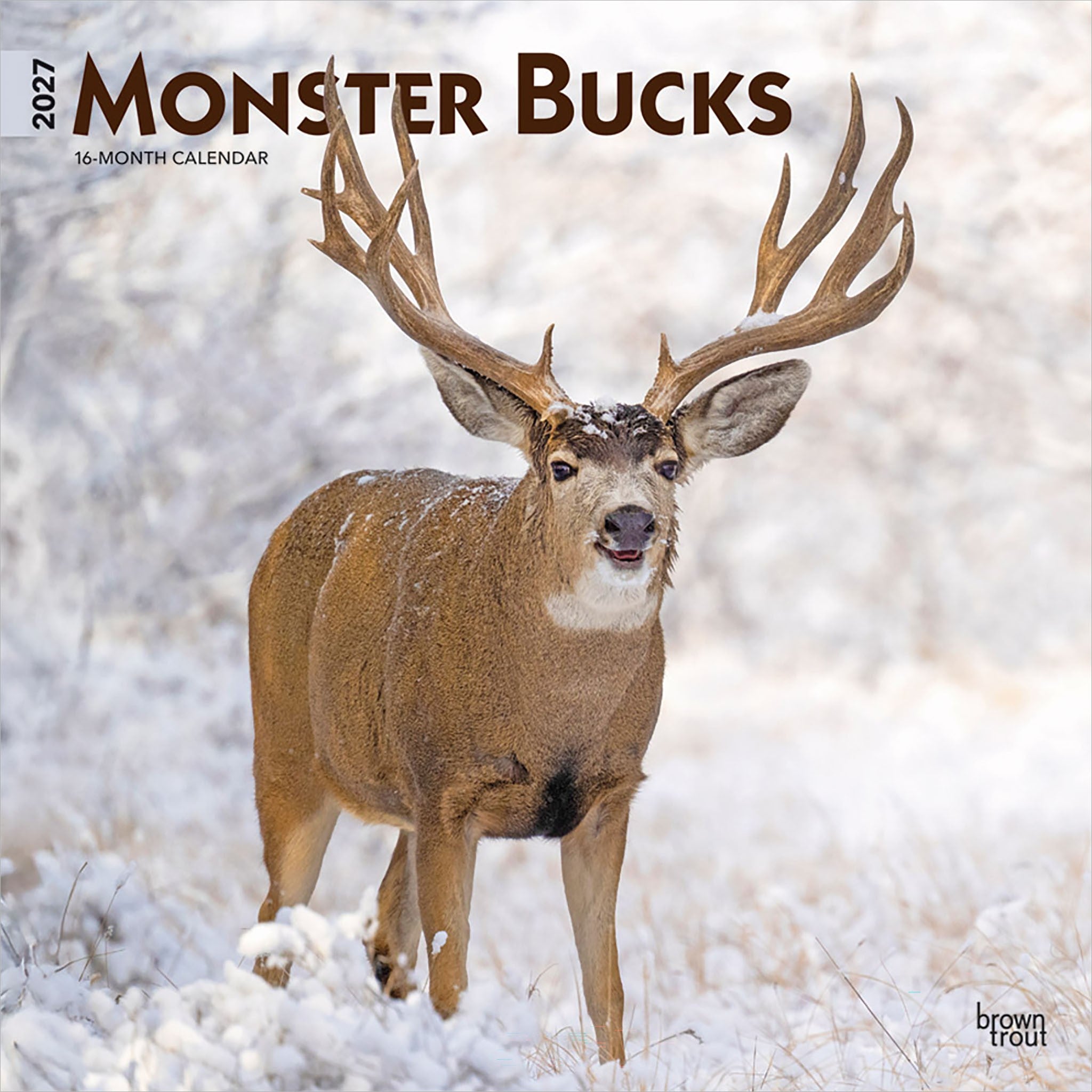Monster Bucks 2027 Wall Calendar - Online Only