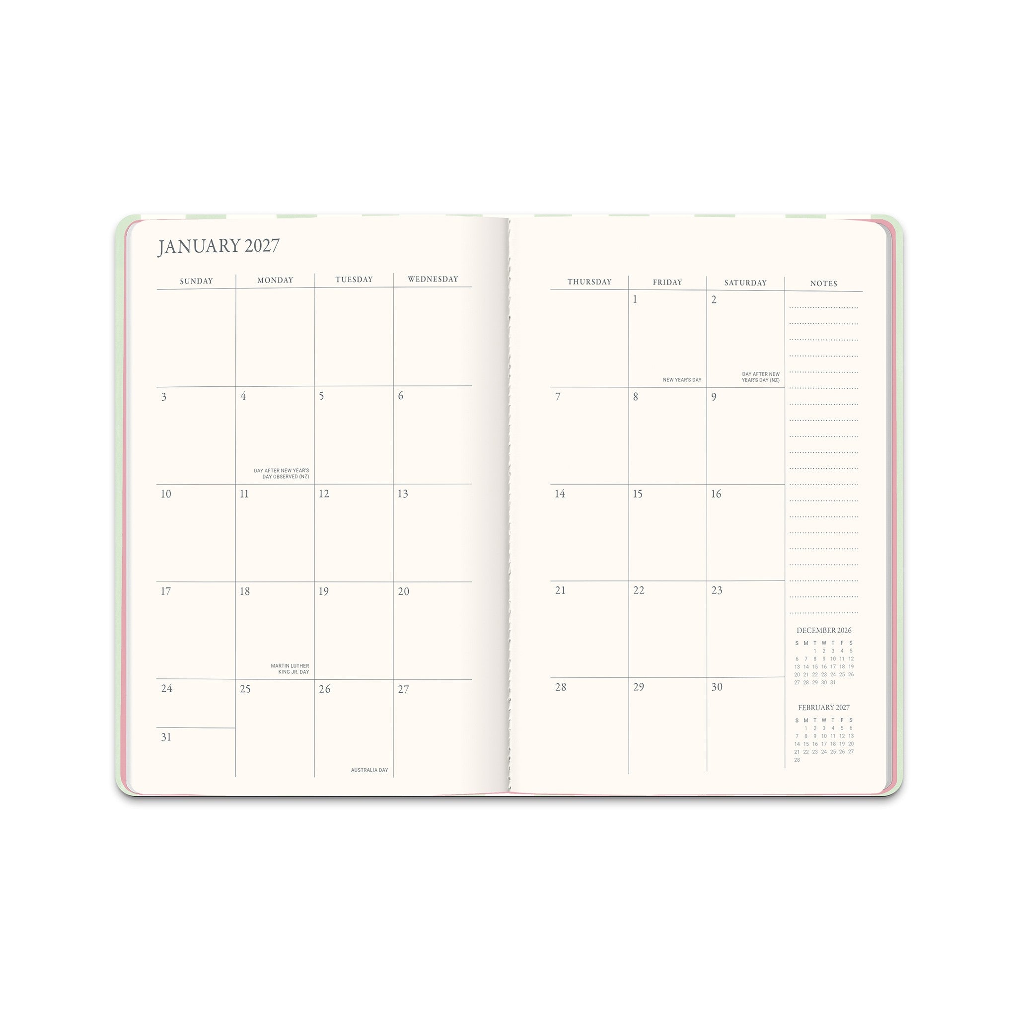 Cabana Blooms 2026-2027 Engagement Calendar