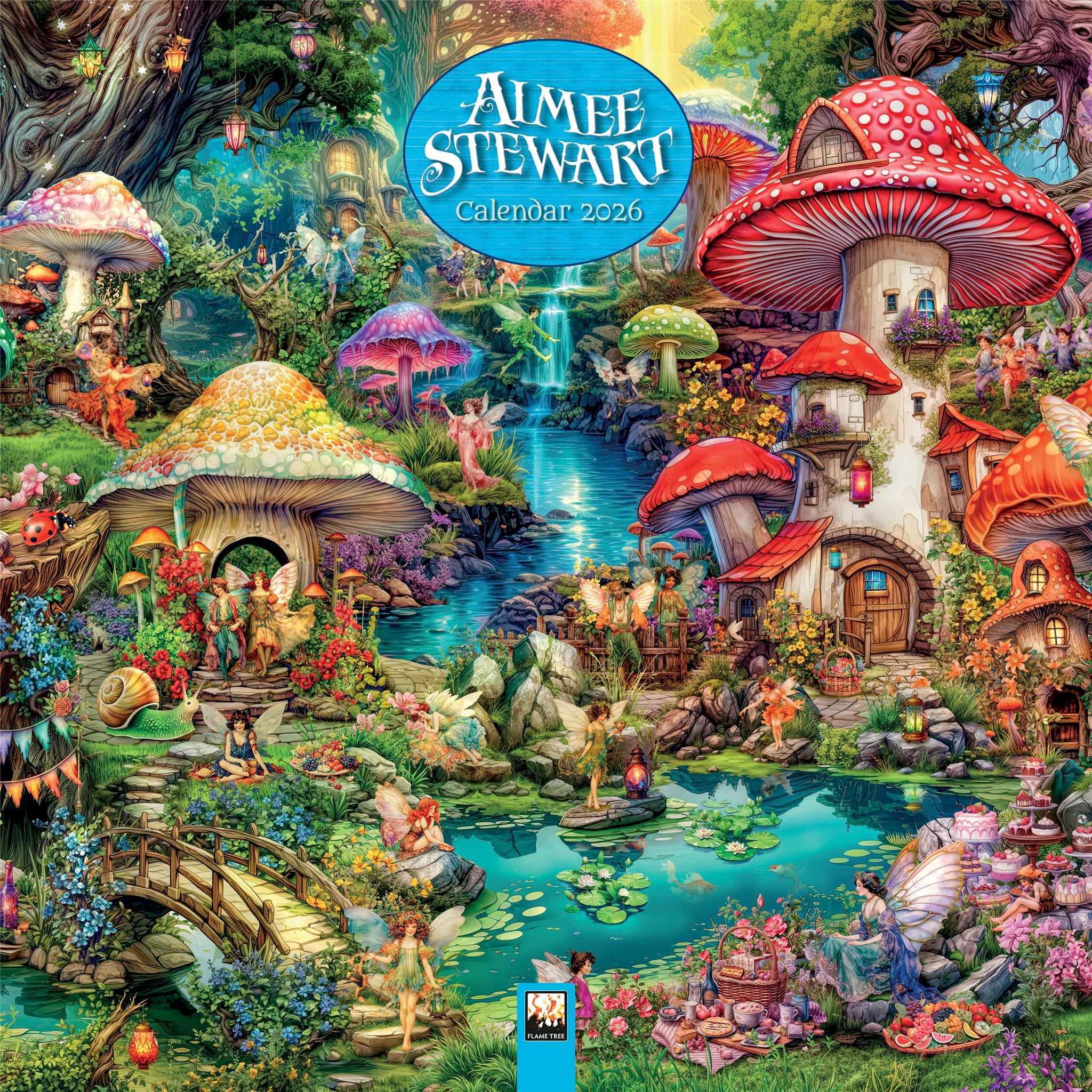 Calendrier mural Aimee Stewart 2026 - Disponible uniquement en ligne