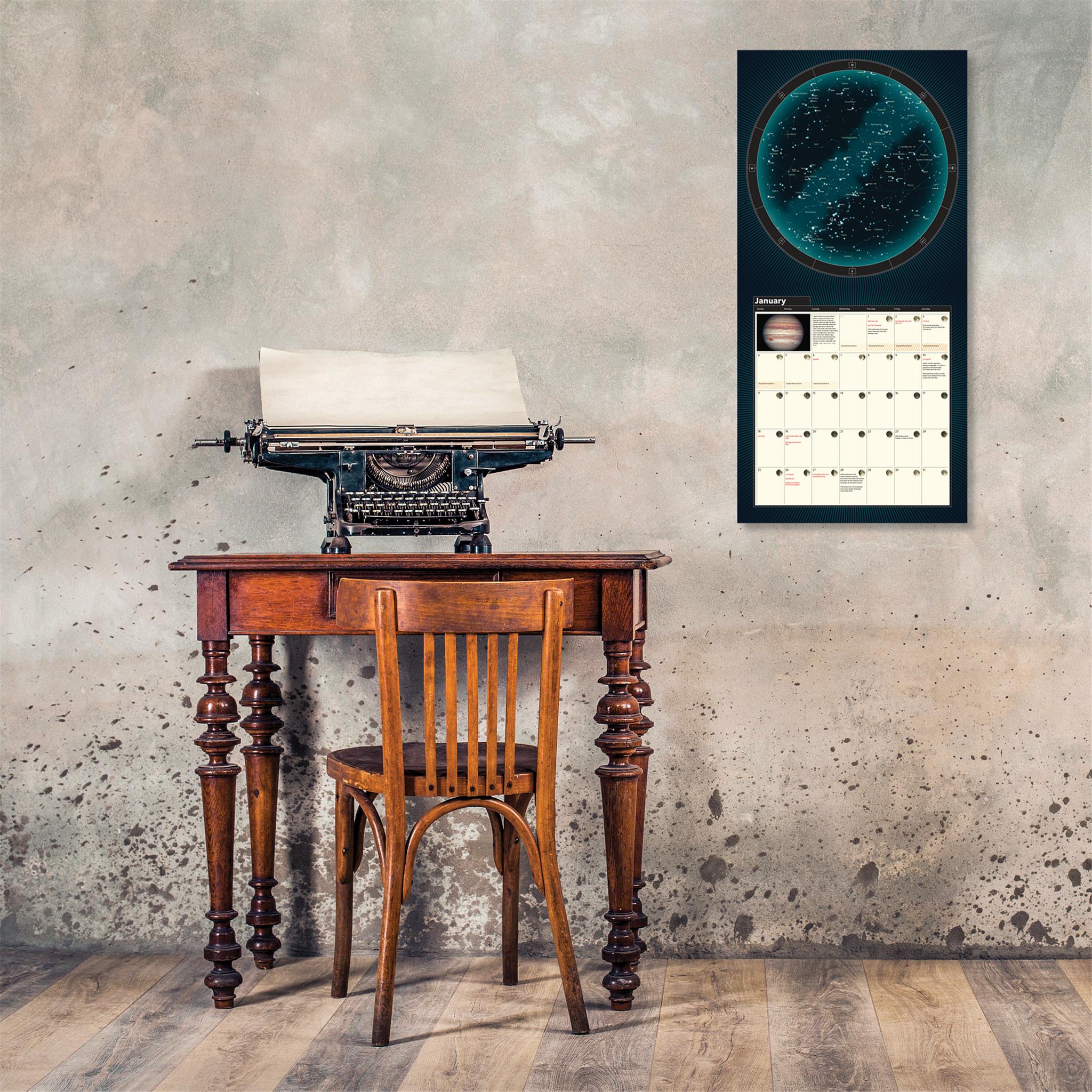 Year Of The Night Sky 2026 Wall Calendar