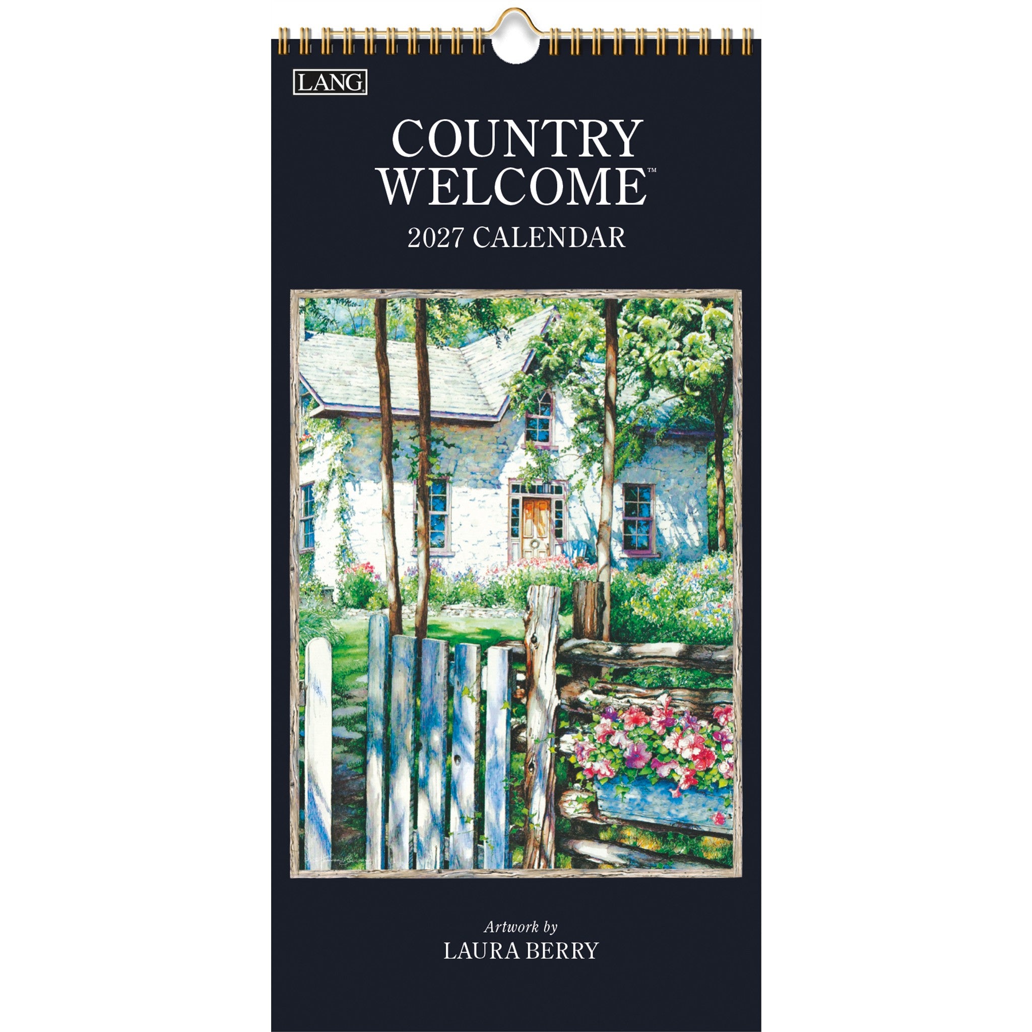 Calendrier mince Country Welcome 2027 – En ligne seulement