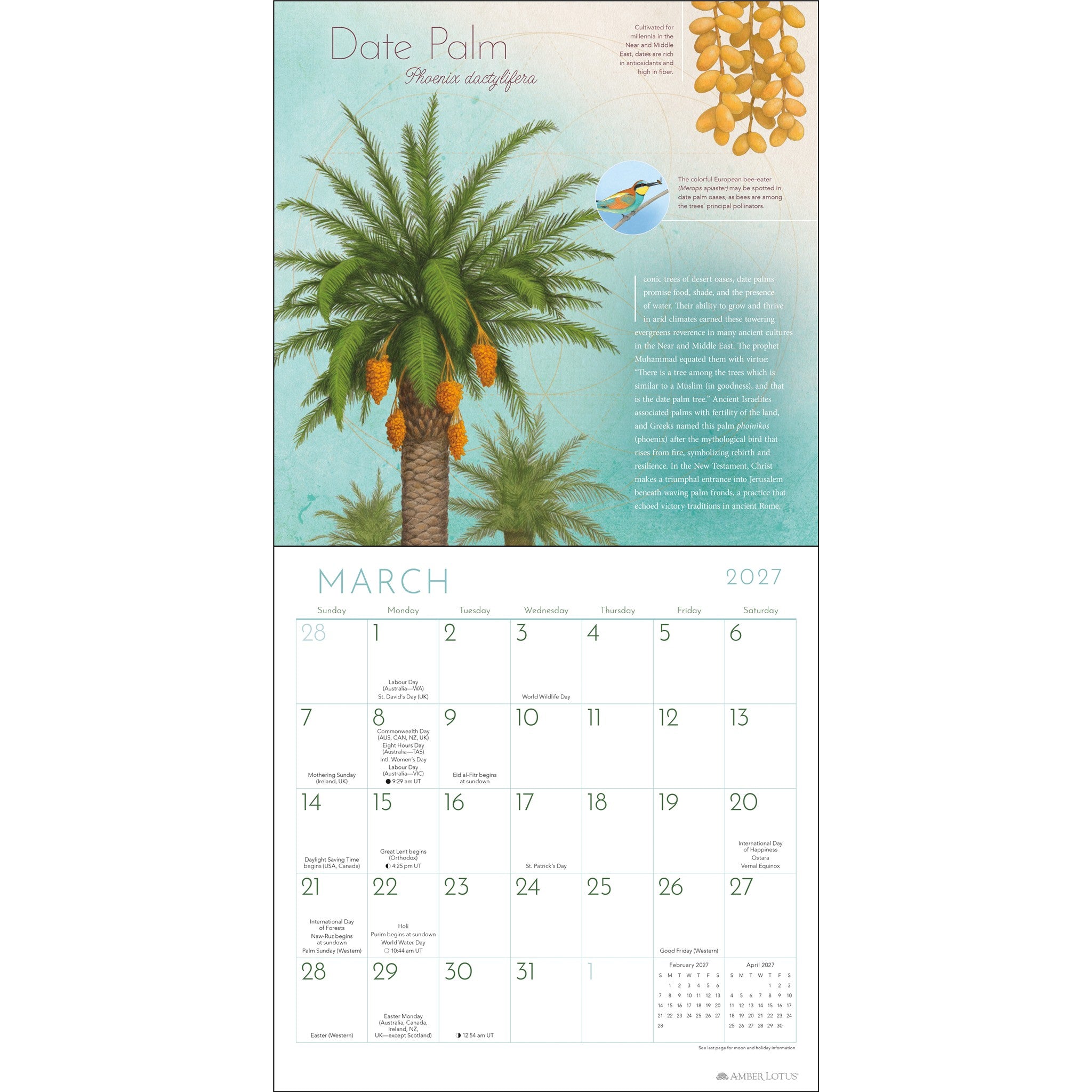 Trees of Life 2027 Wall Calendar - Online Only