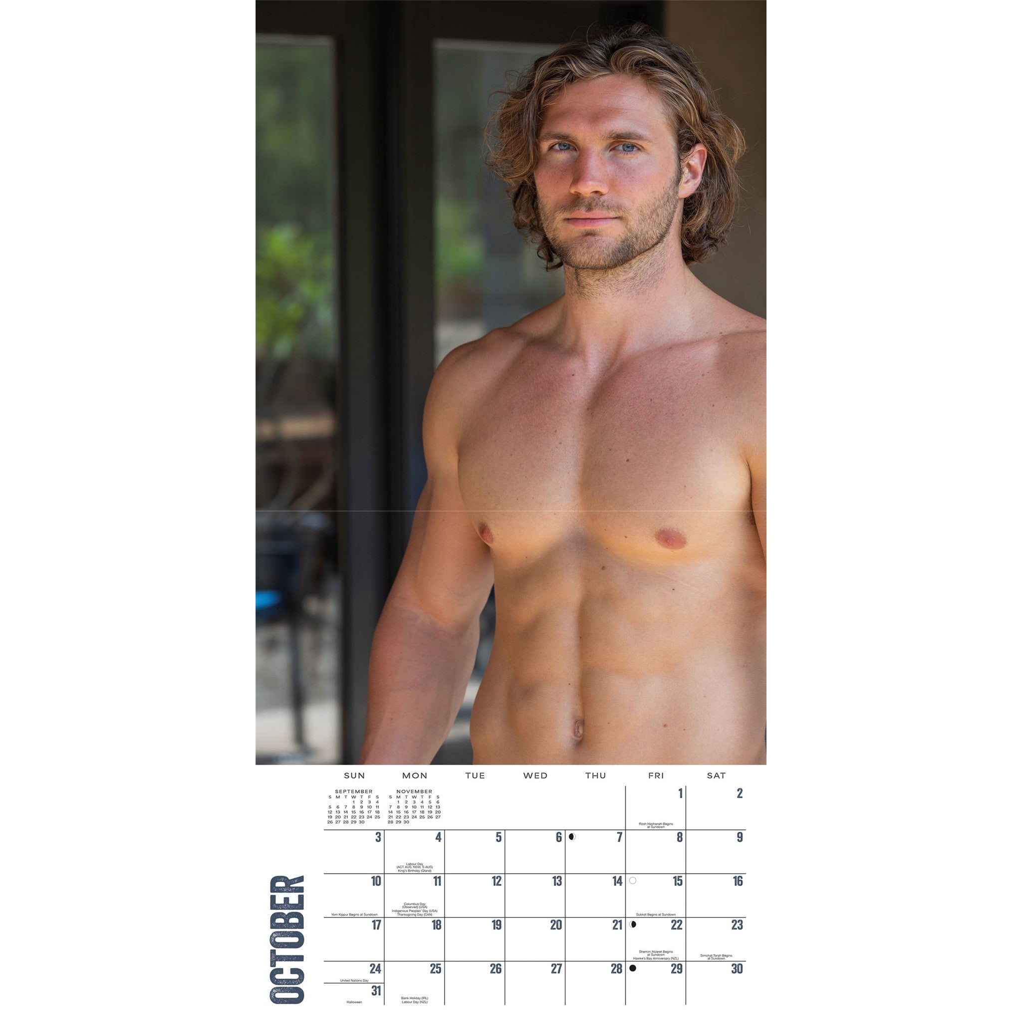 Dream Guys 2027 Wall Calendar