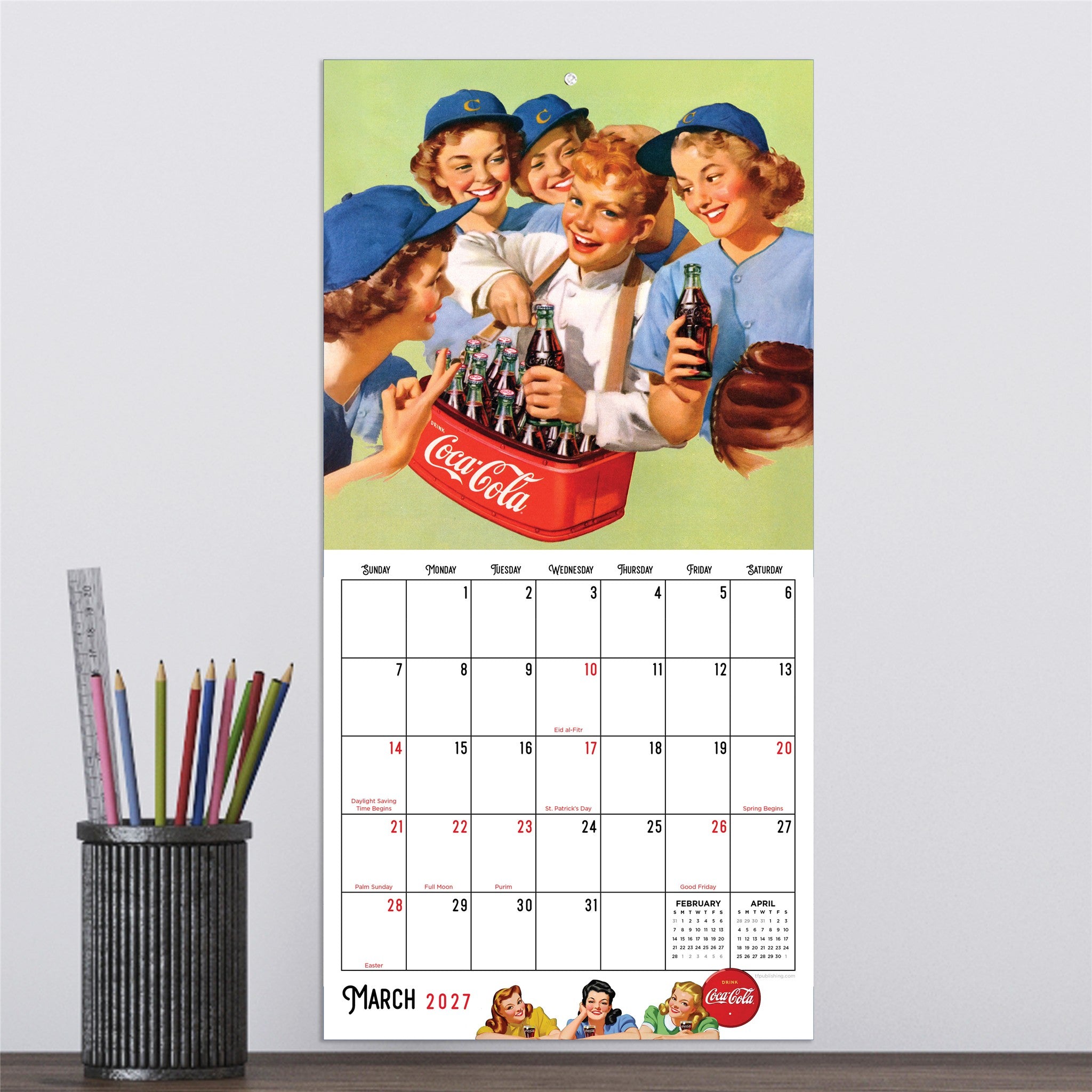 Coca-Cola 2027 Mini Calendar