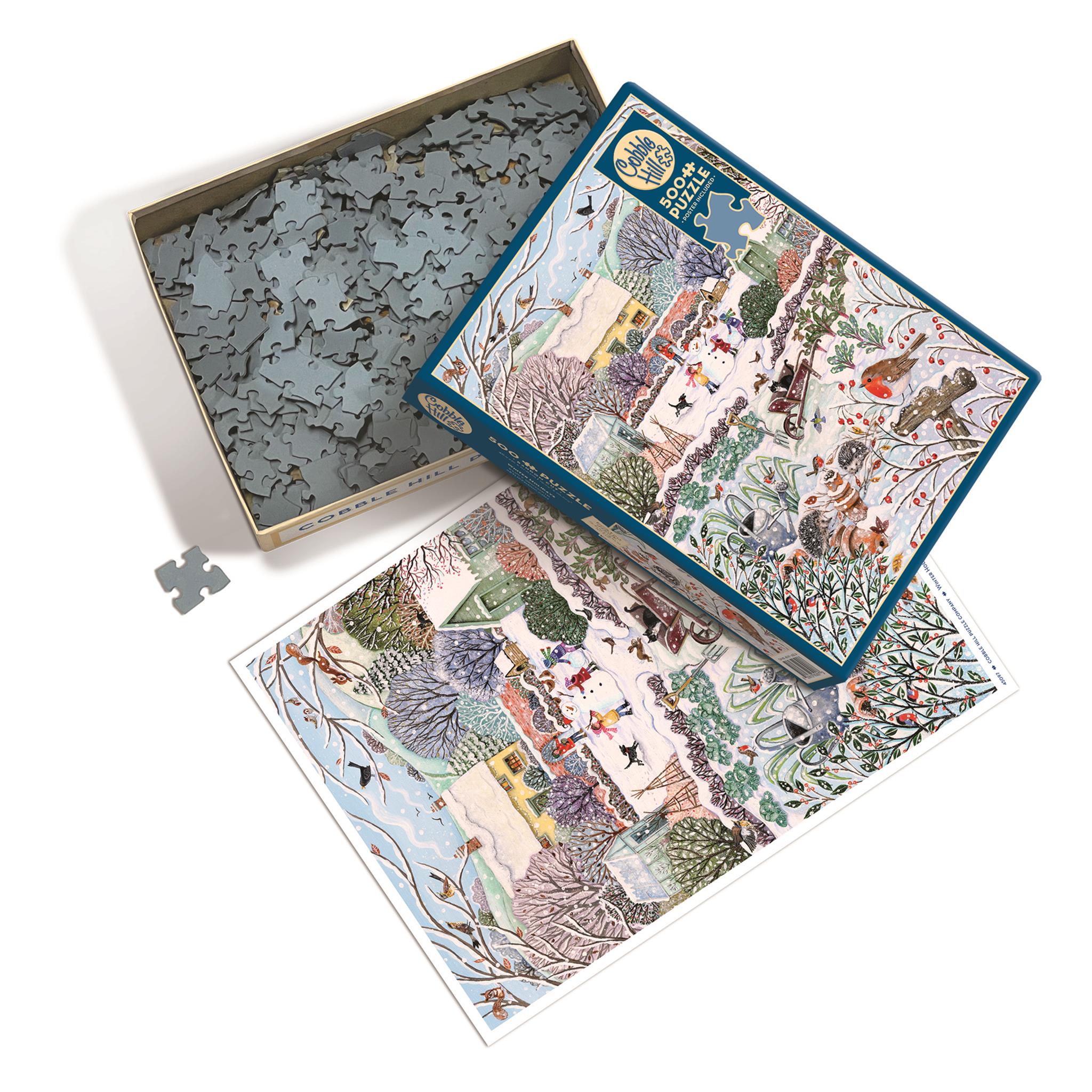 Puzzle de 500 pièces sur le thème des fêtes d'hiver