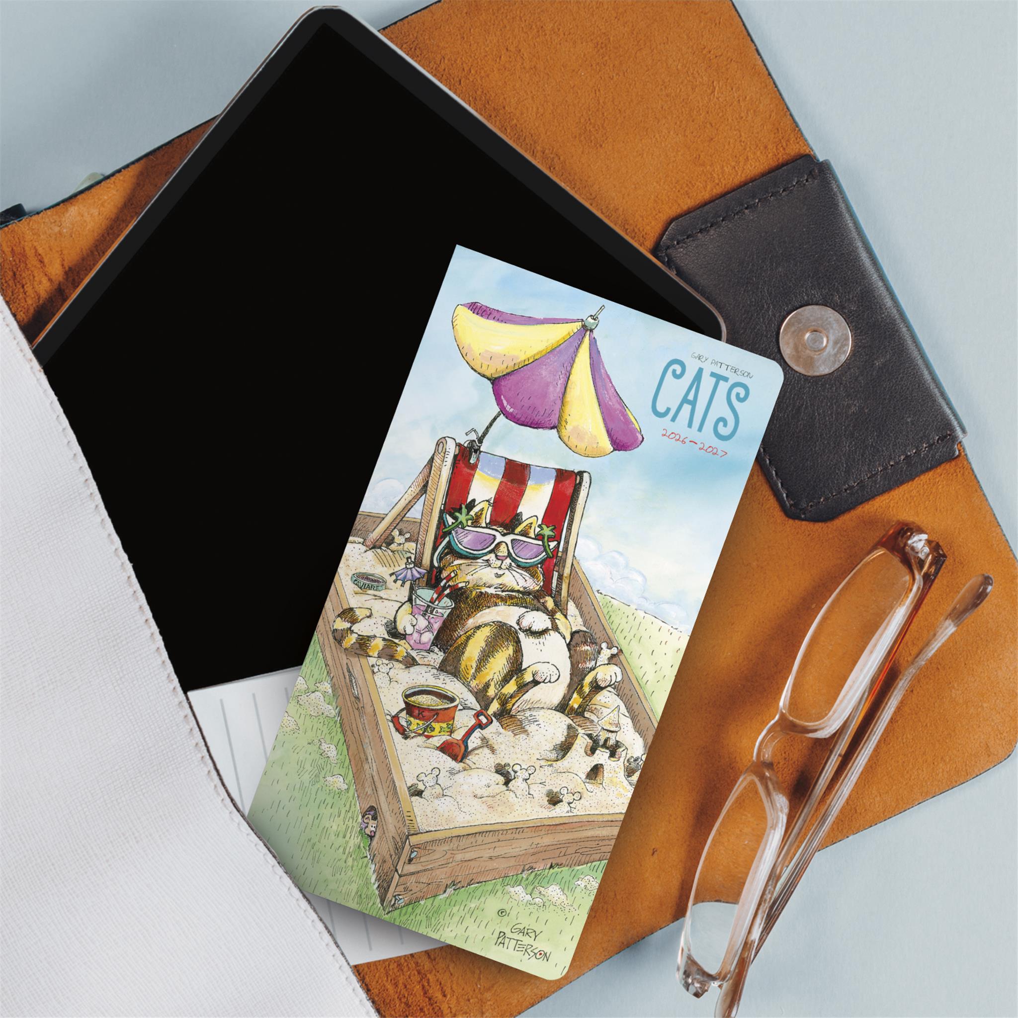 Gary Patterson Cats 2026 2 Yr Pocket Planner Calendar - Online Only