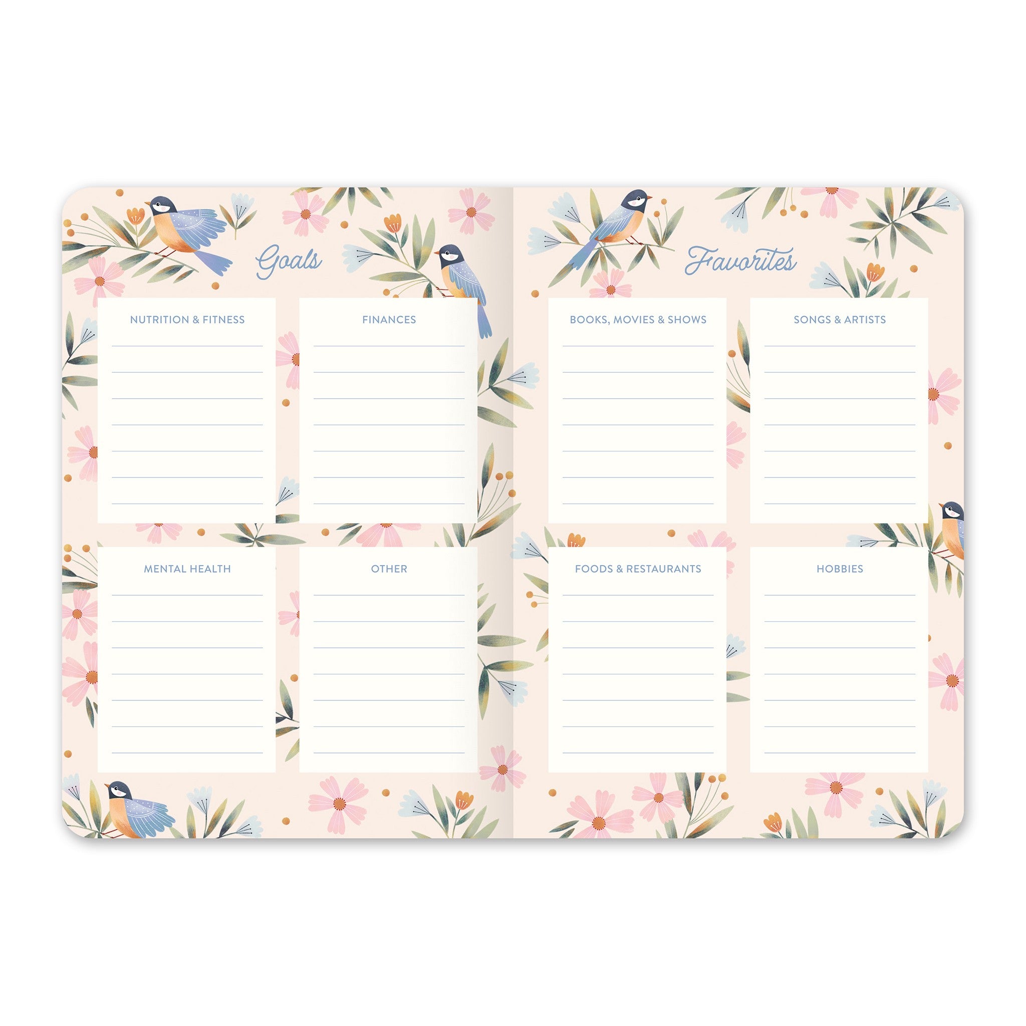 Birds & Blooms 2026-2027 Pocket Planner - Online Only