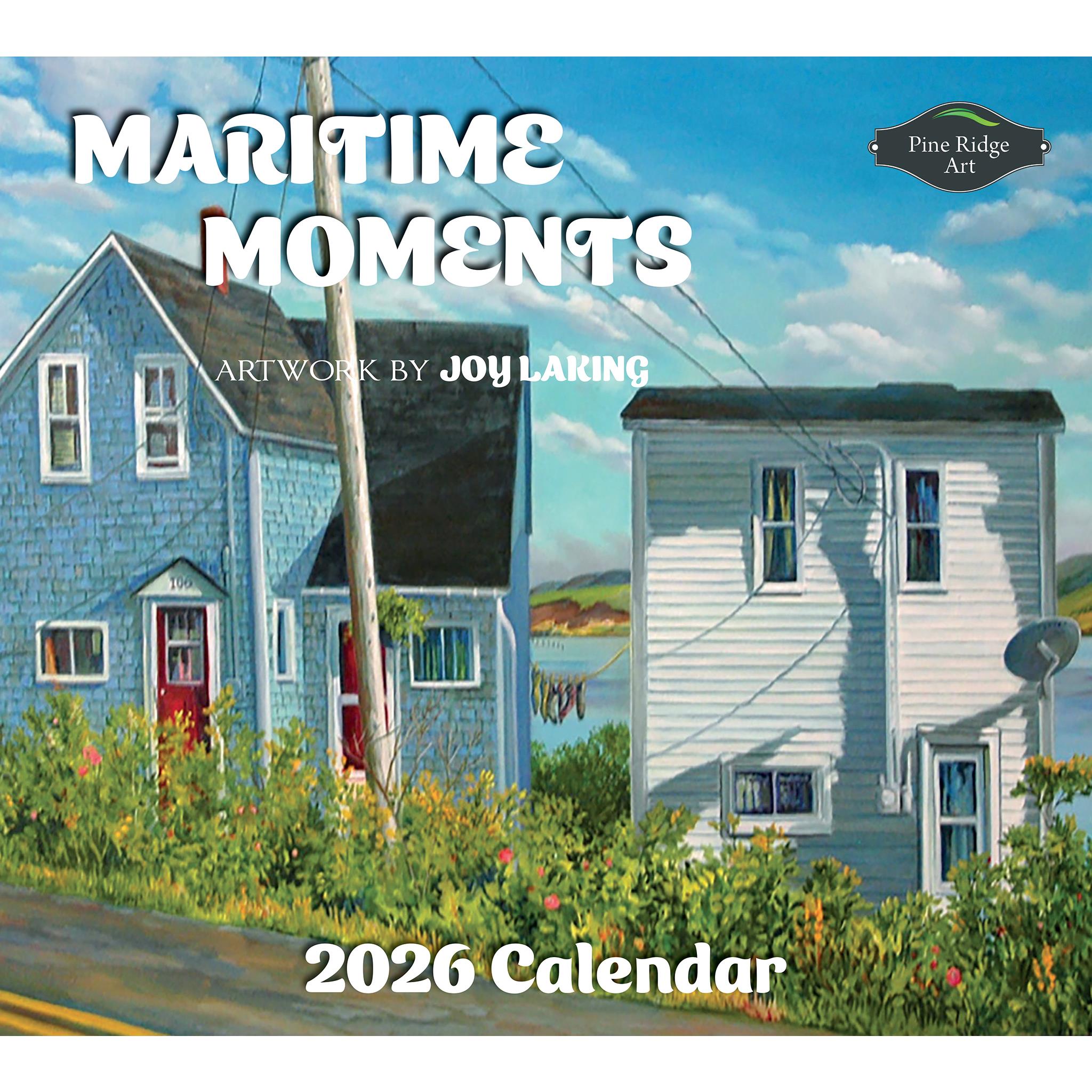 Calendrier mural Moments maritimes 2026