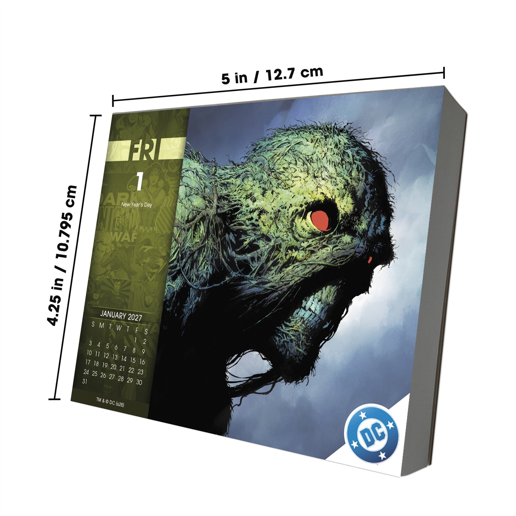 DC Comics 2027 Box Calendar - Online Only