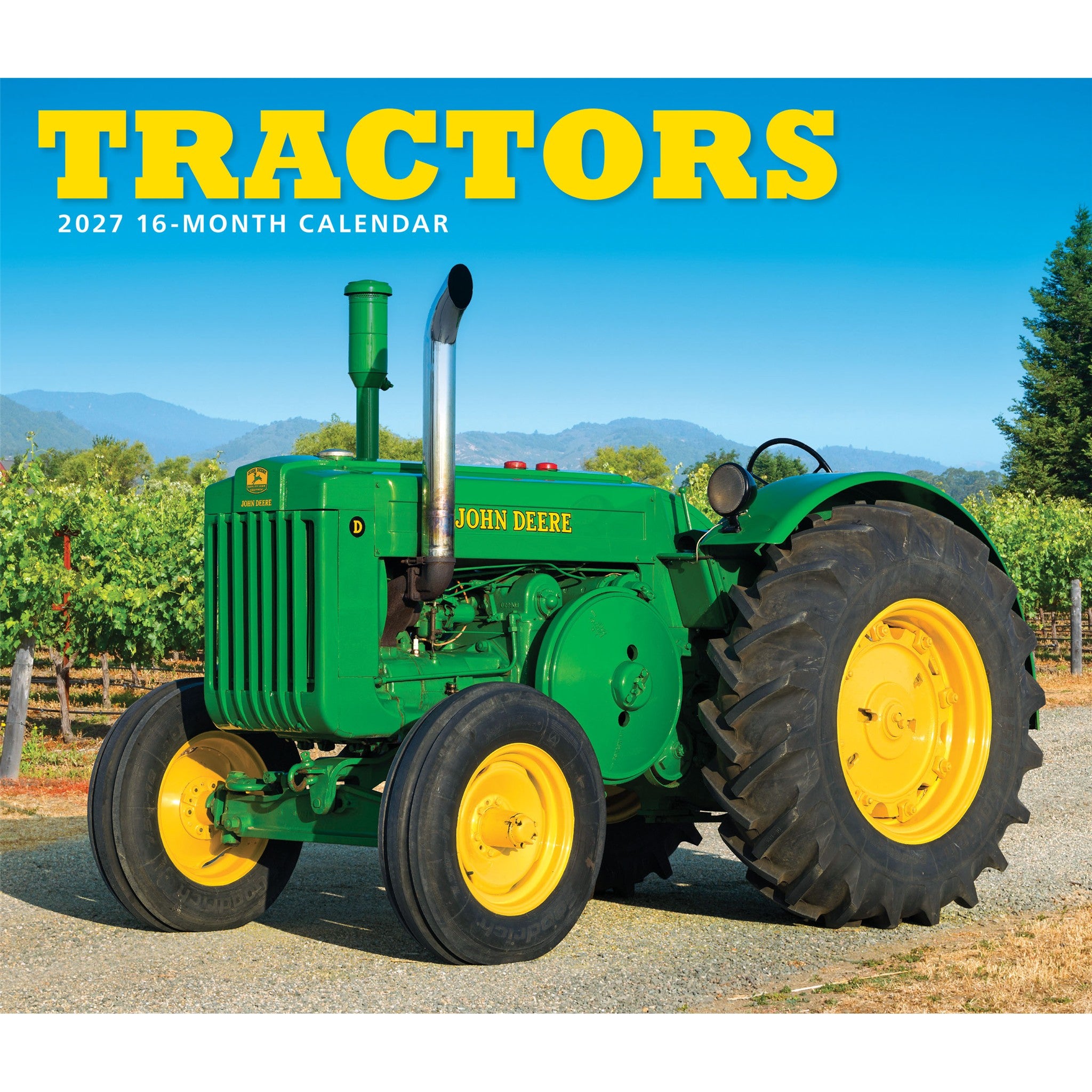 Tractors 2027 Wall Calendar
