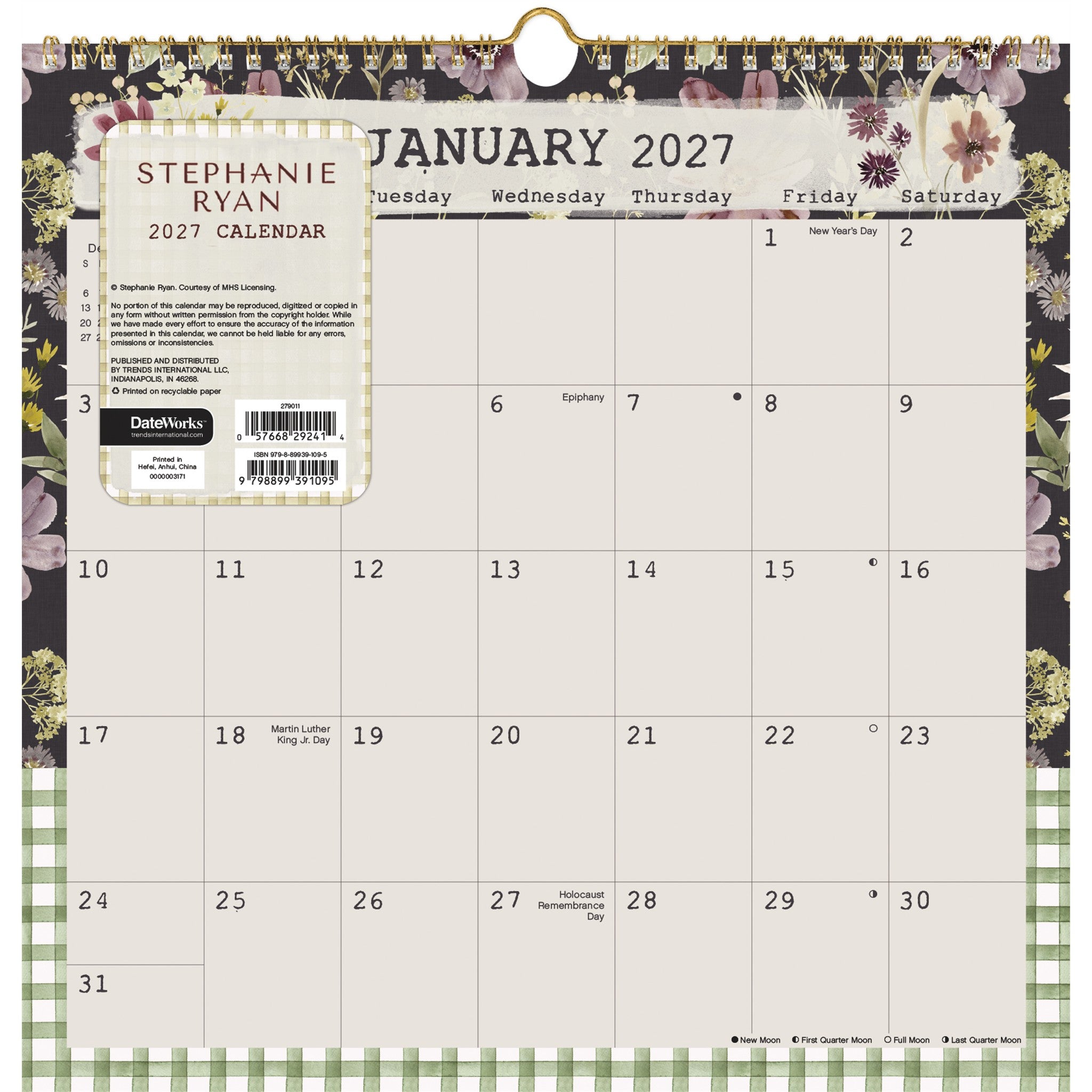 Wildlife Reverie 2027 Wall Calendar - Online Only