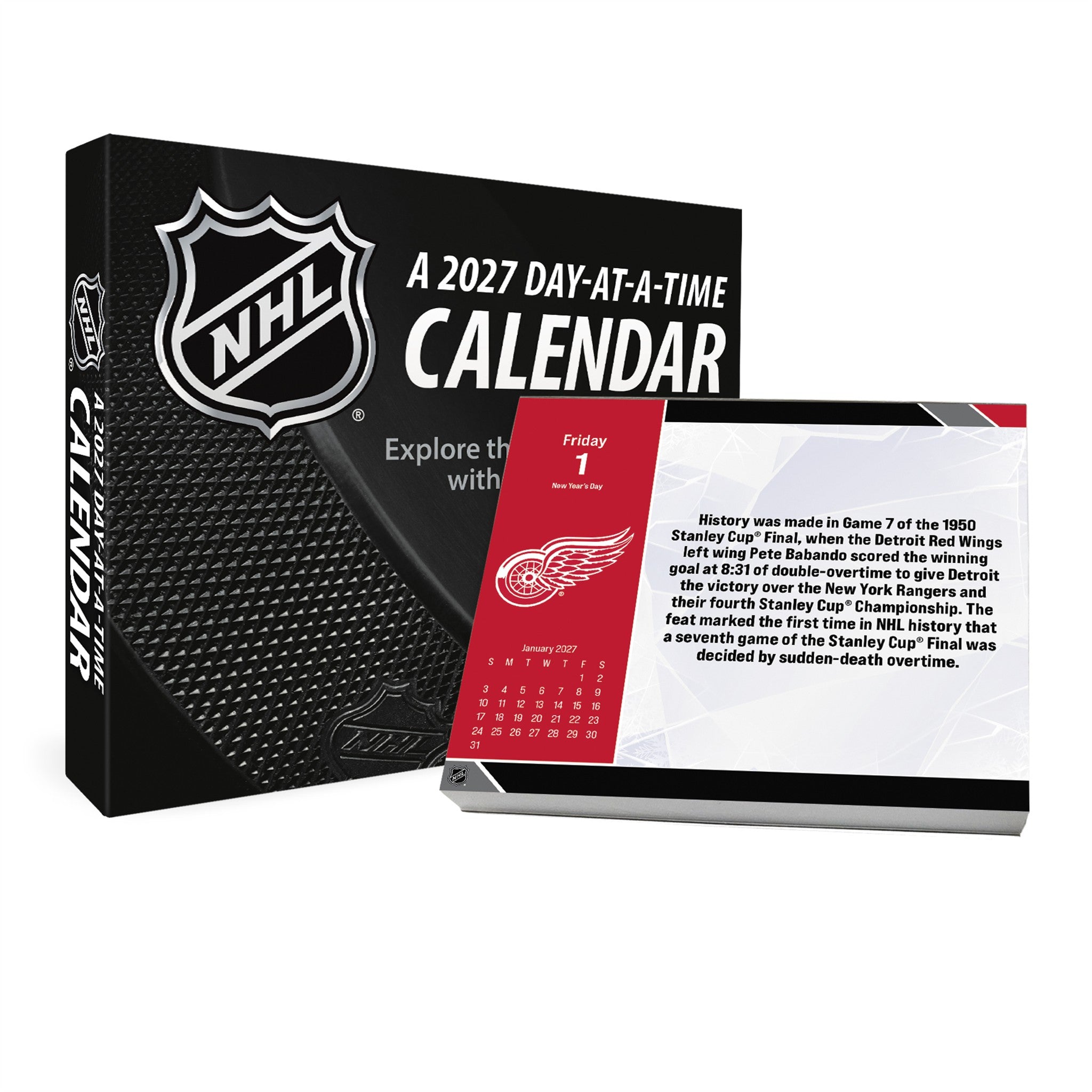 Calendrier en boîte LNH 2027
