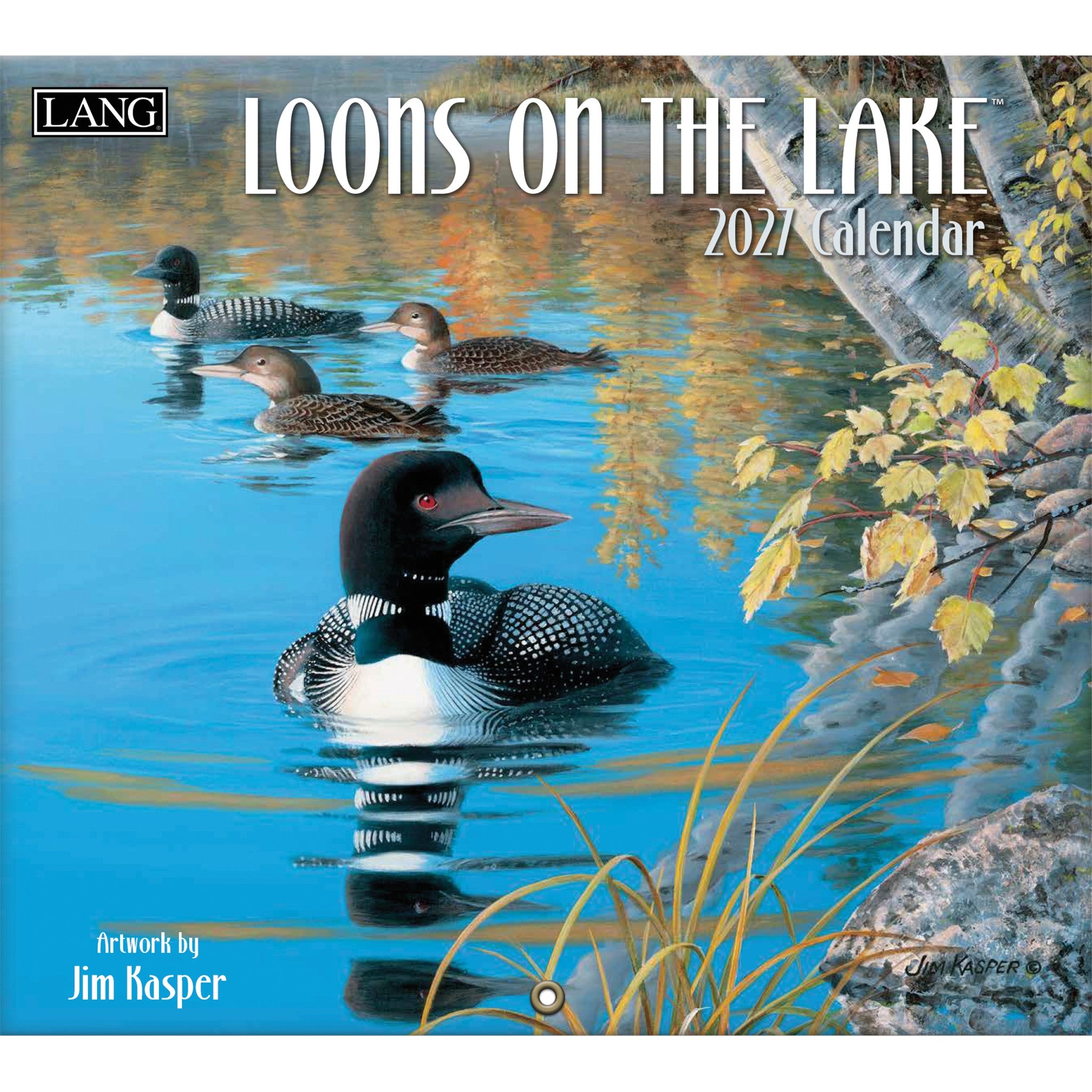 Calendrier Mural Loons On The Lake 2027