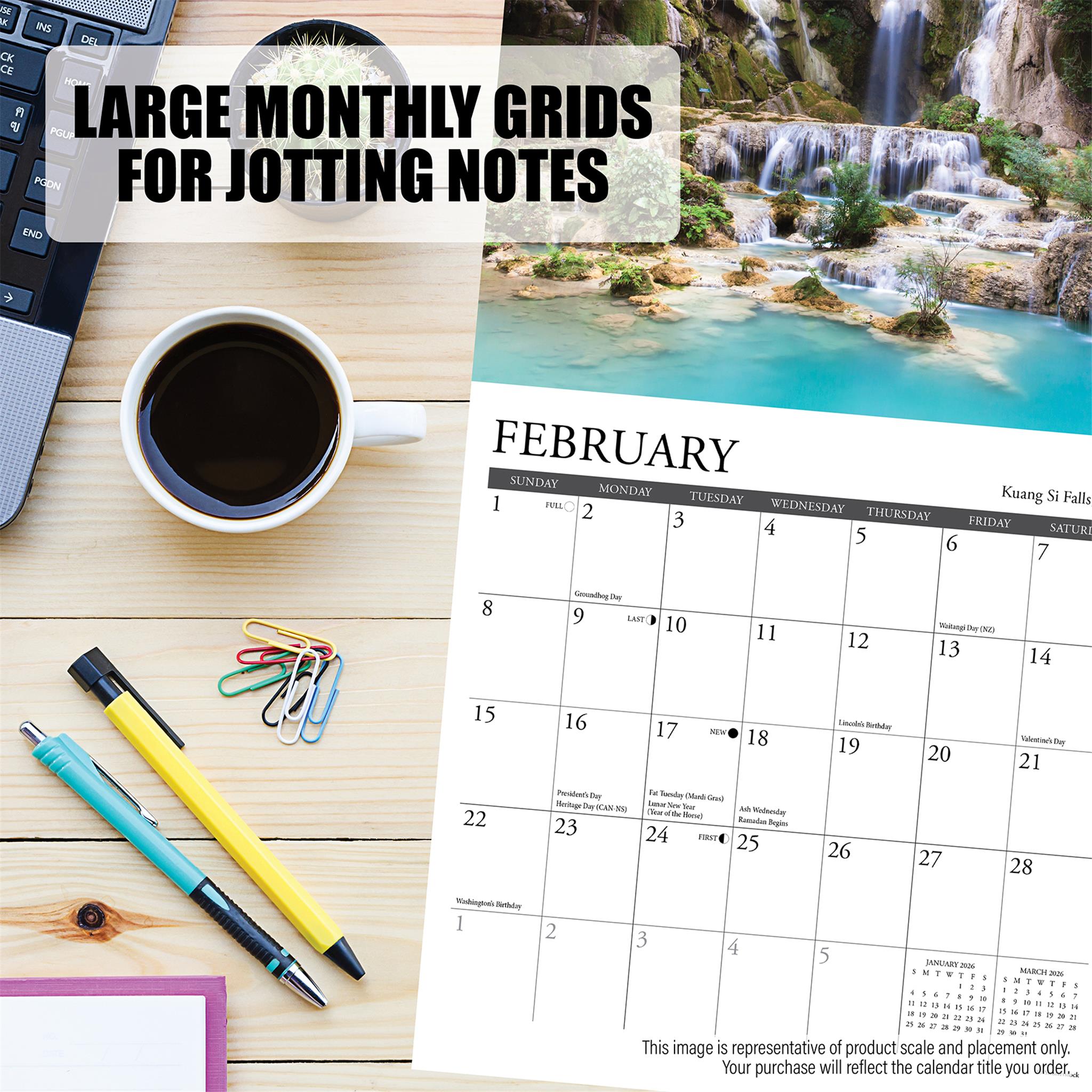 Doug The Pug 2026 Mini Calendar