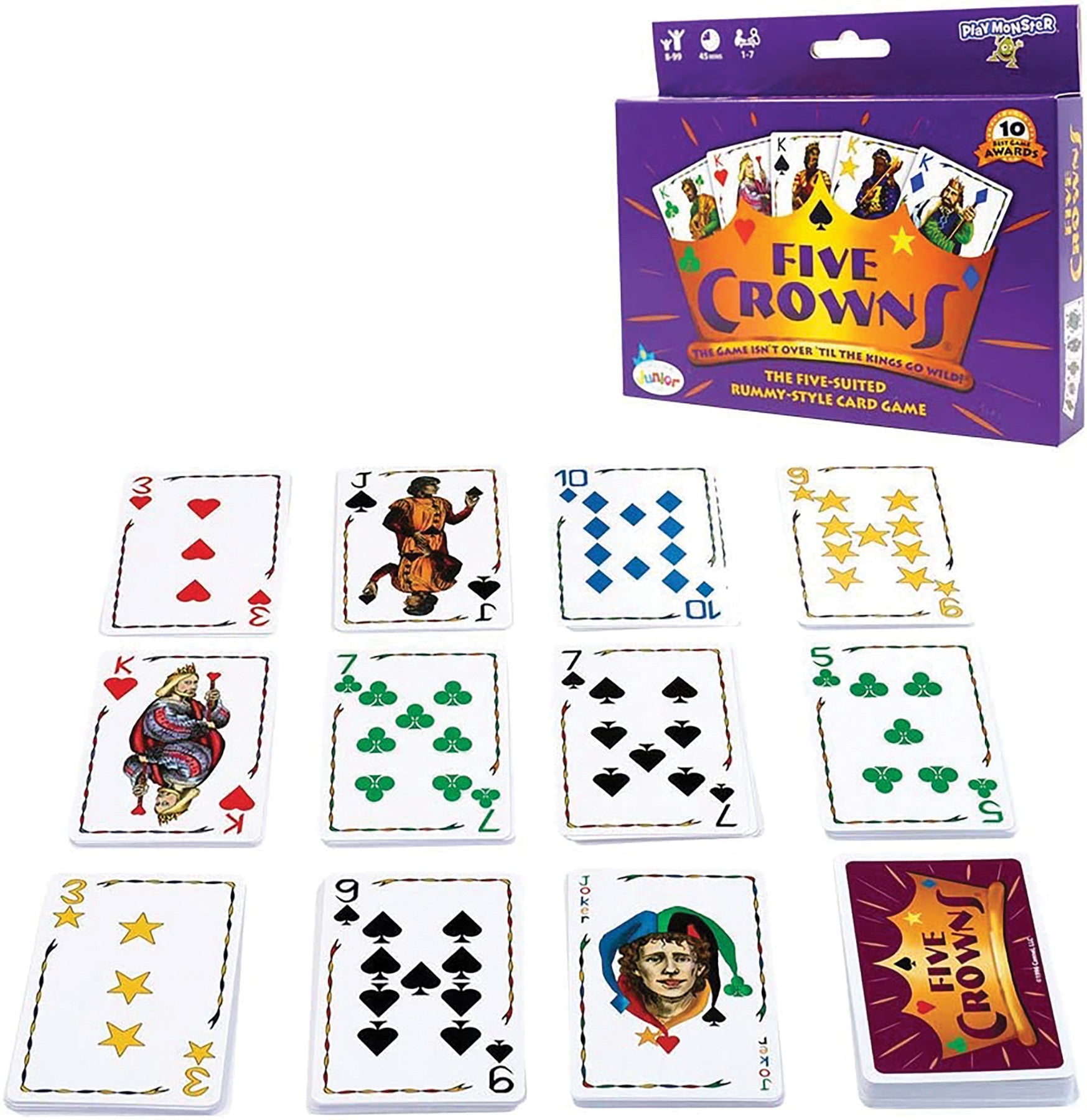 Jeu de cartes Five Crowns