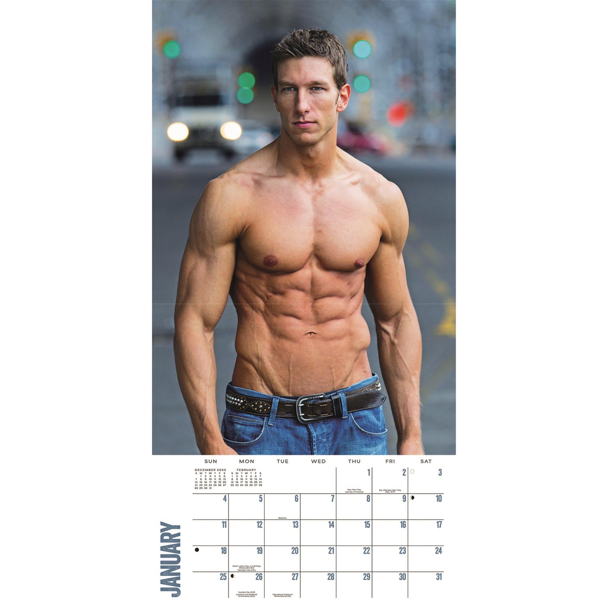 Calendrier mural Dream Guys 2026