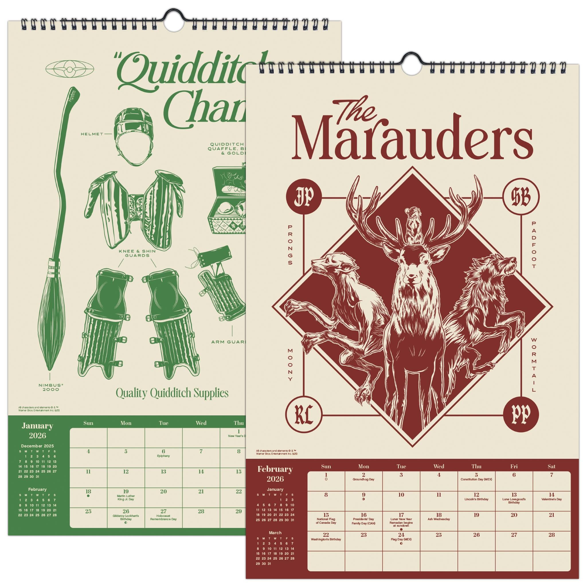 Harry Potter 2026 Poster Calendar