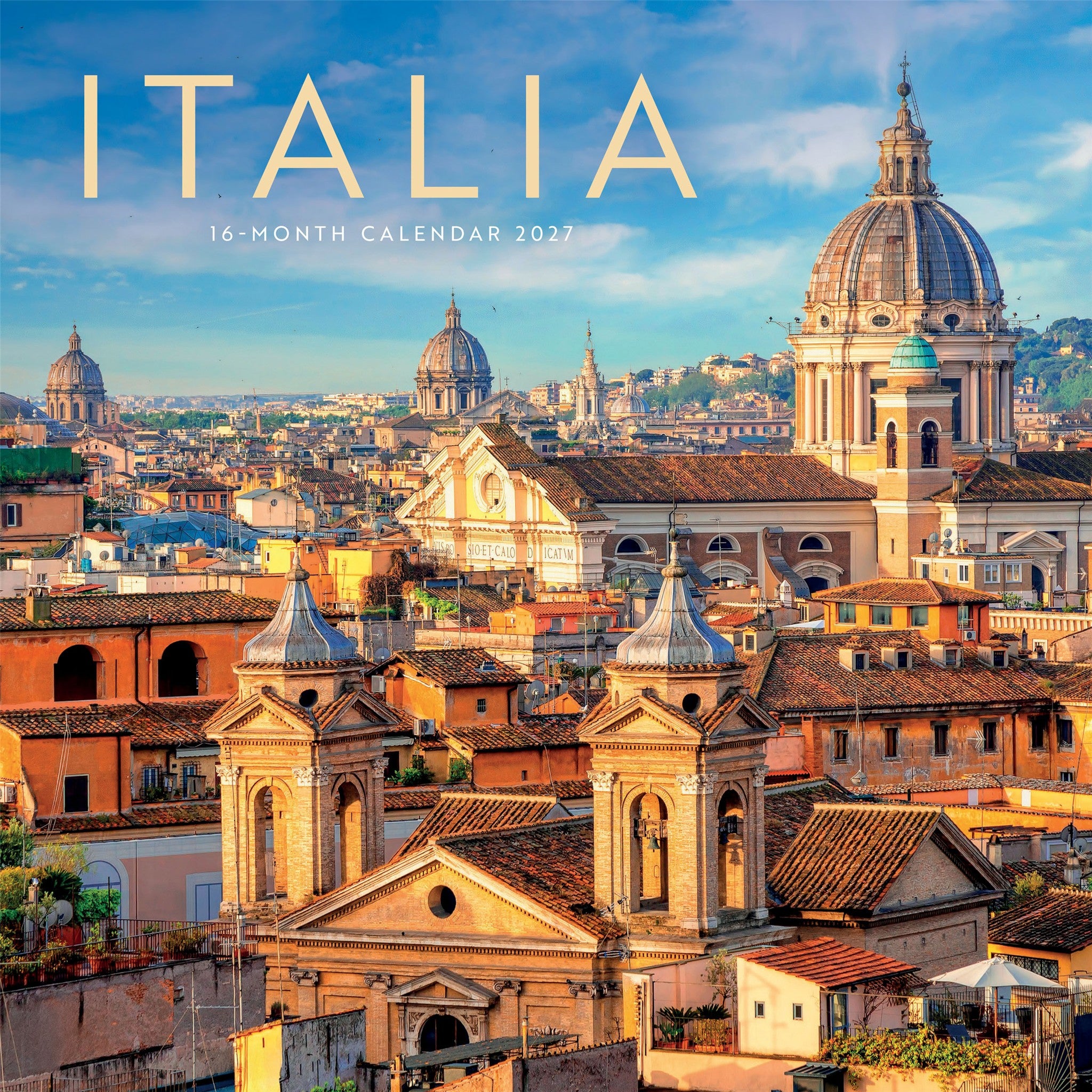 Calendrier mural Italie 2027