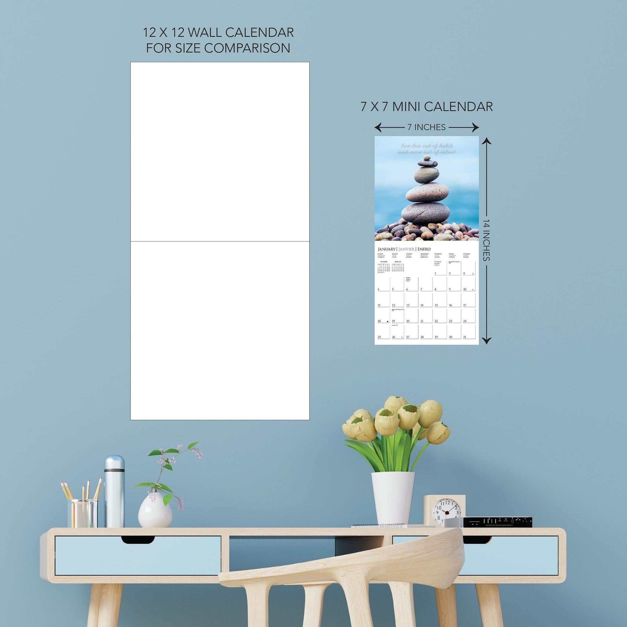 Mini-calendrier Sérénité 2026 - Disponible uniquement en ligne