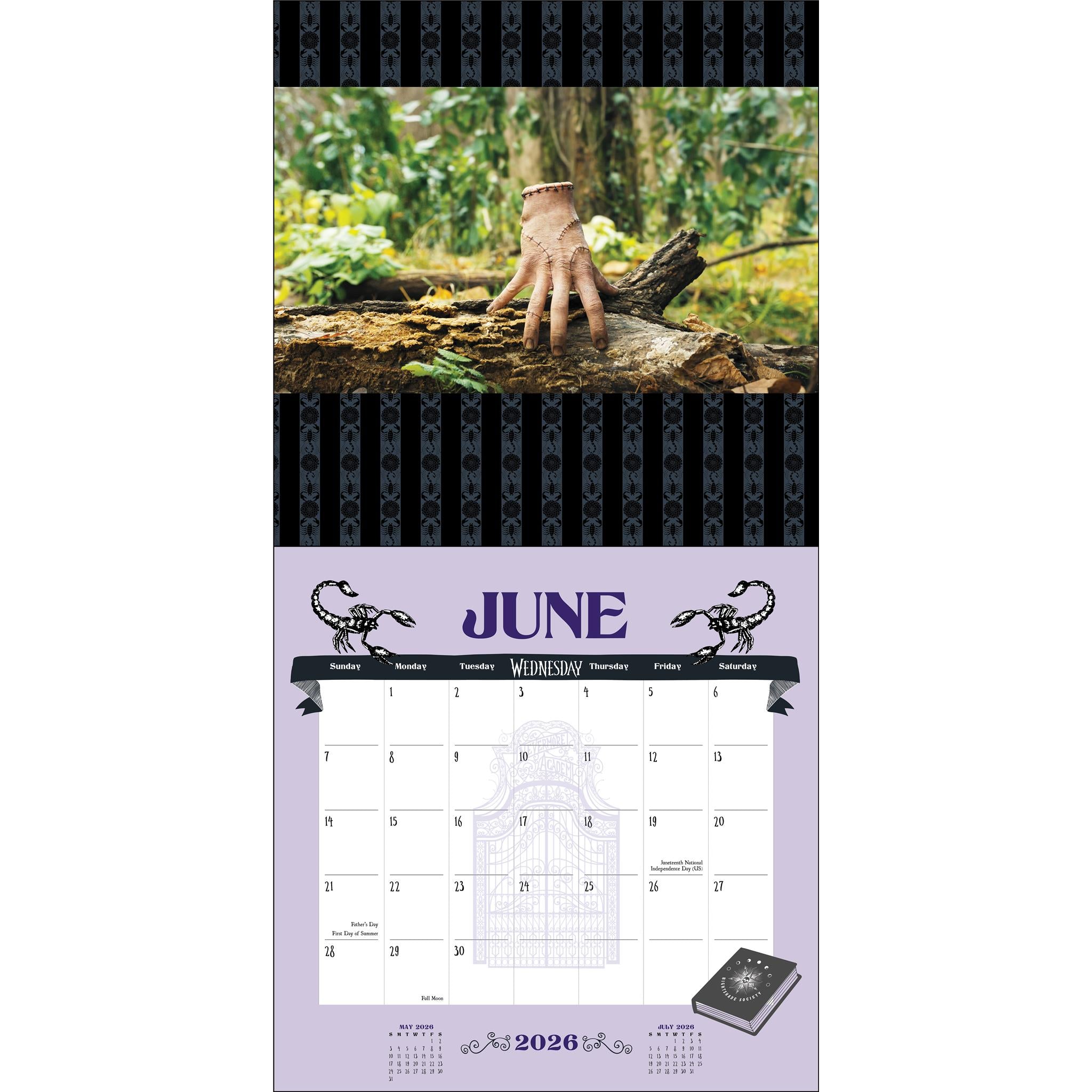 Wednesday Wall 2026 Calendar