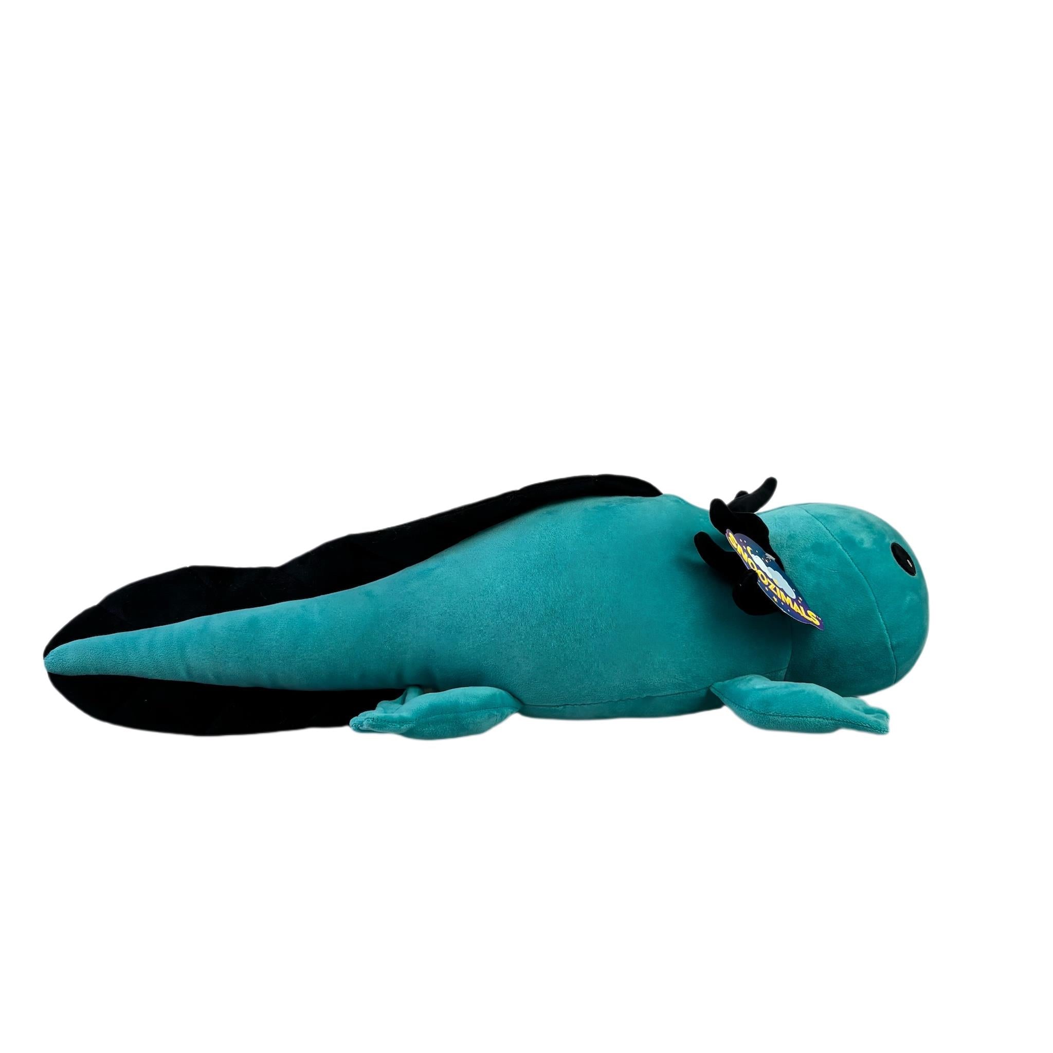 Peluche Axolotl Sarcelle Snoozimal 50 cm