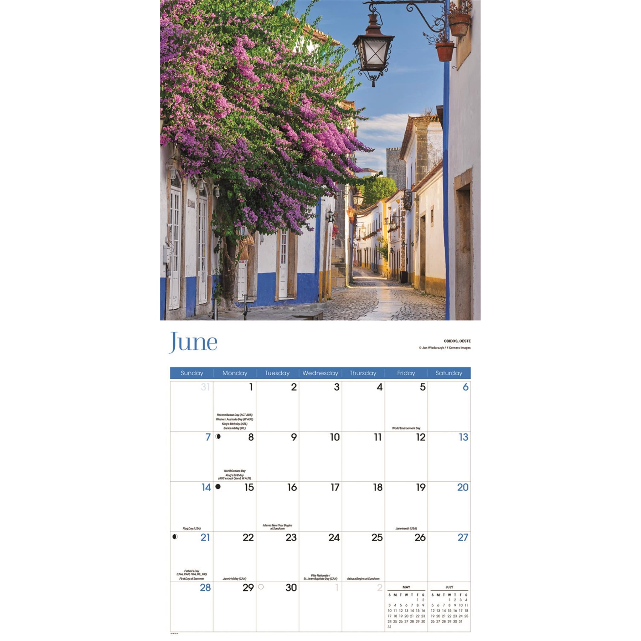 Portugal 2026 Wall Calendar