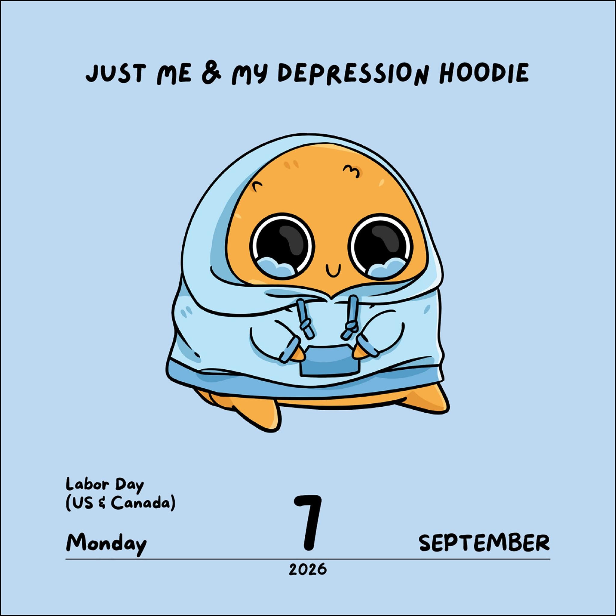 Calendrier de la boîte Sad Nuggie 2026