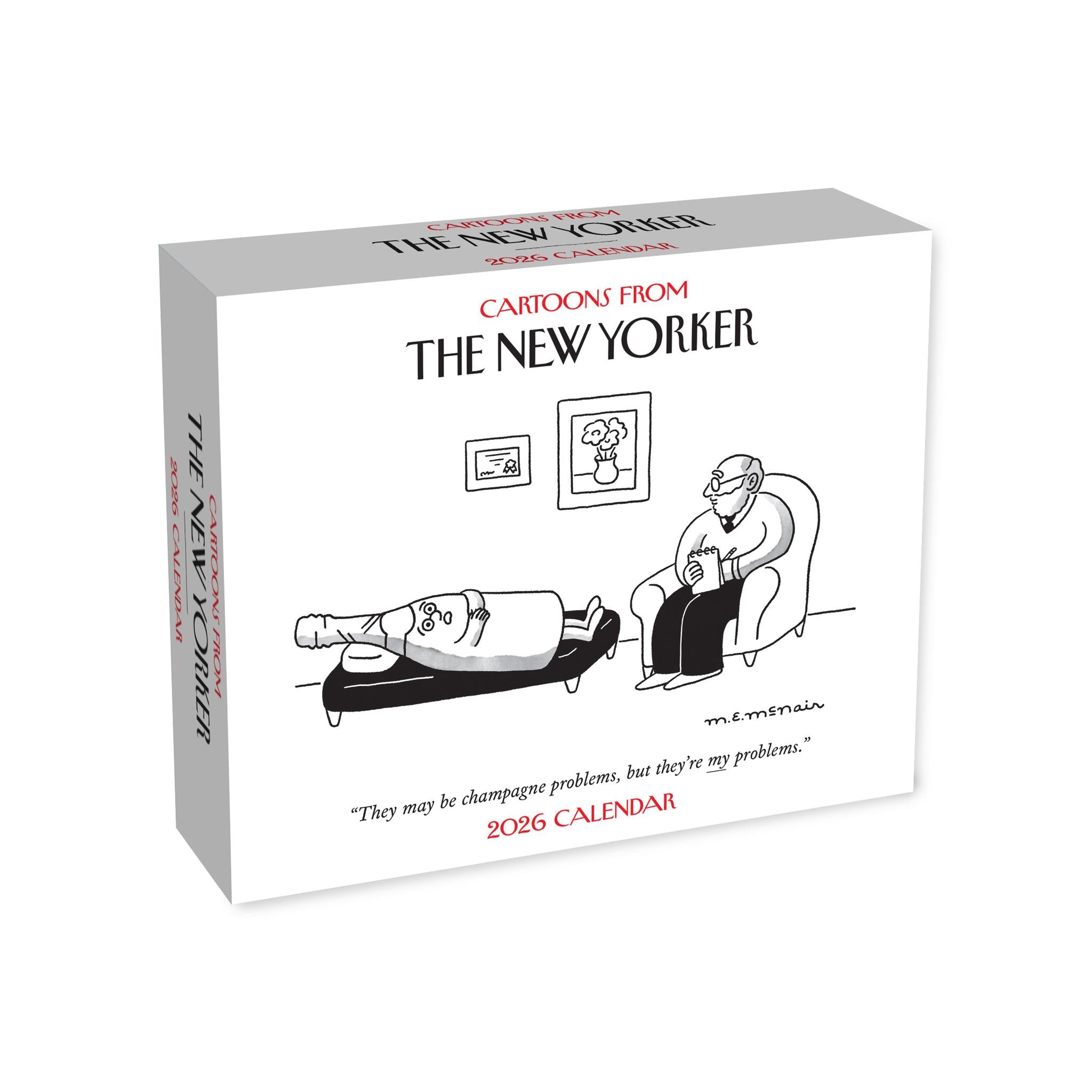 Cartoons From The New Yorker 2026 Box Calendar