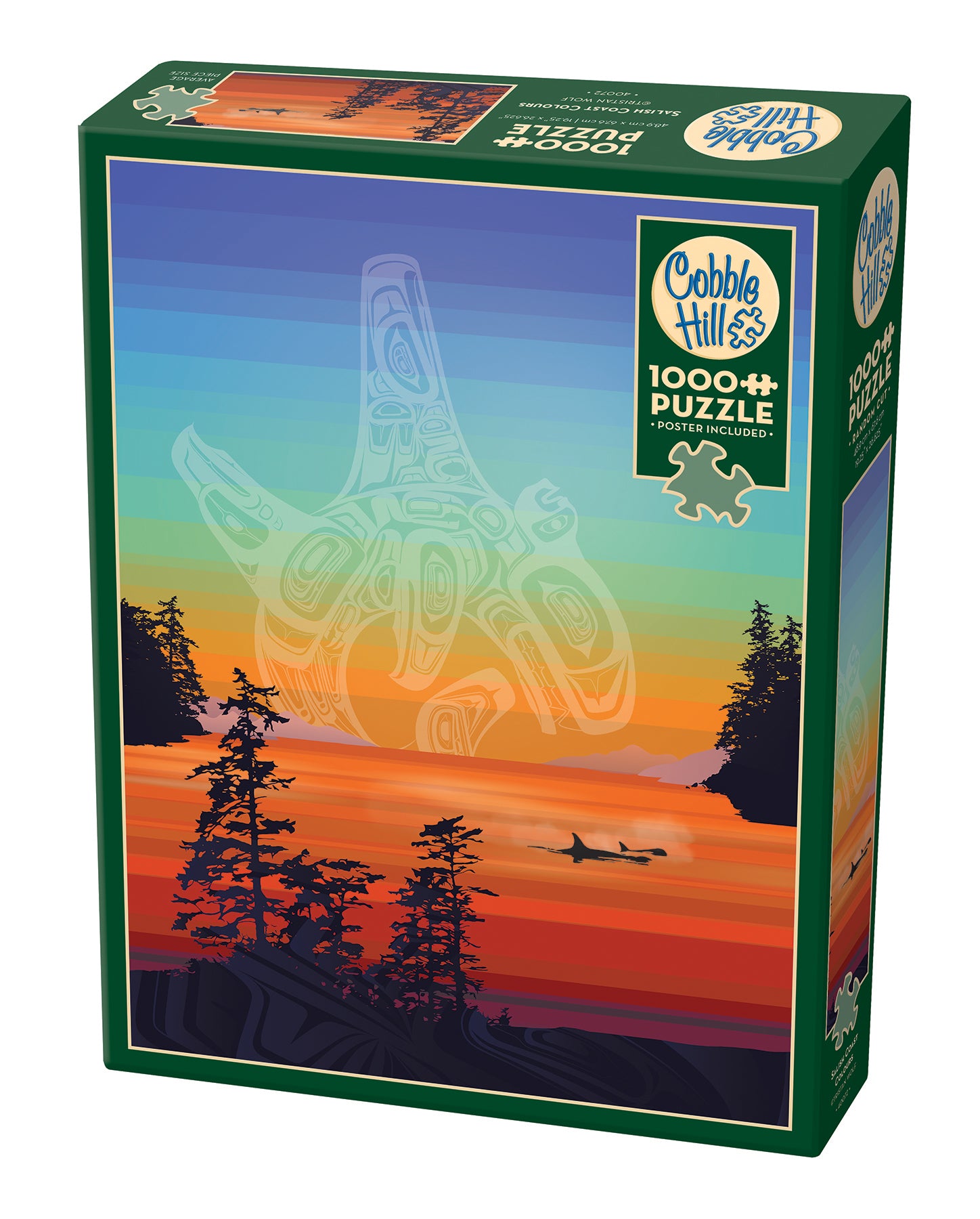 Salish Coast Colours 1000 Piece Puzzle - Online Only