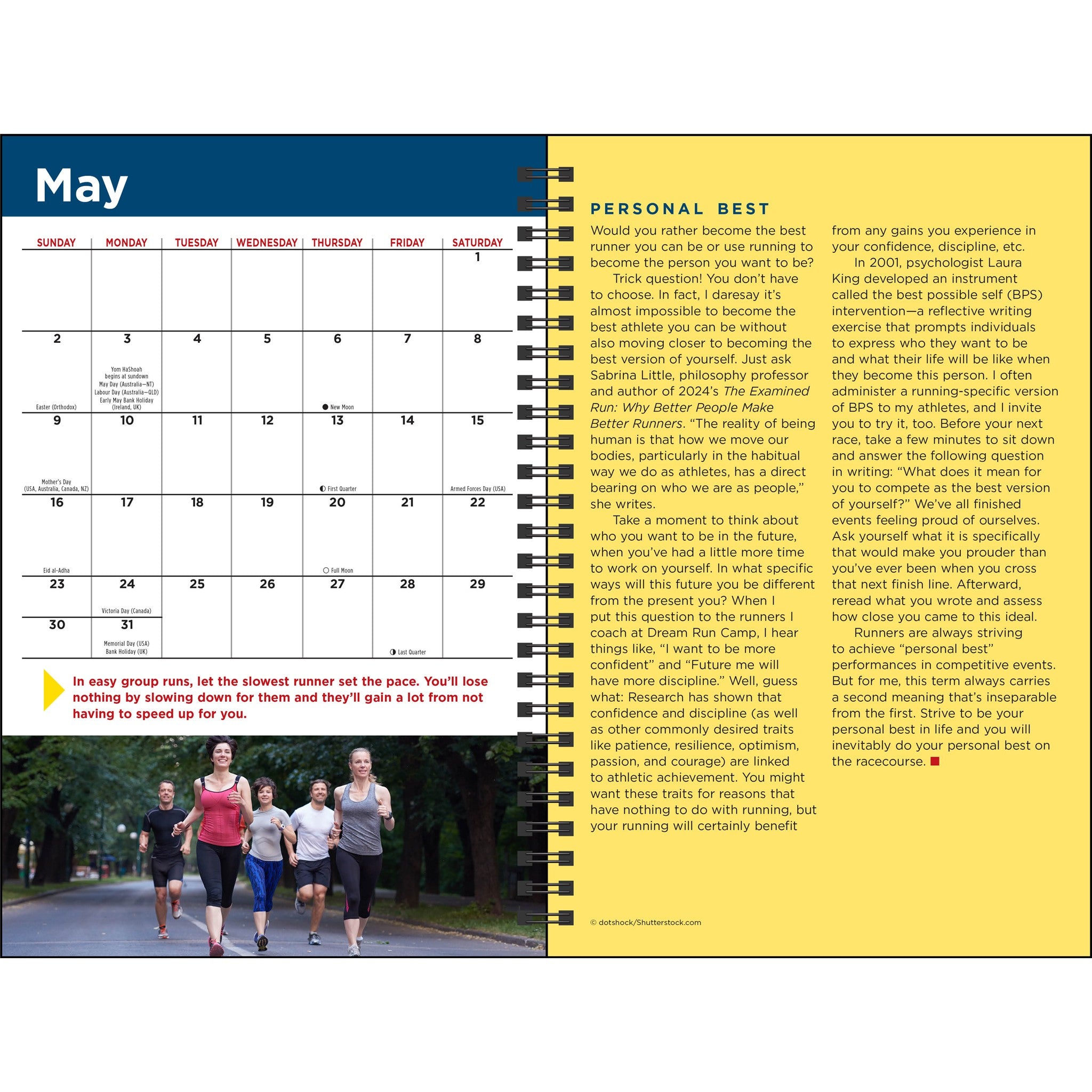 Complete Runner's Log 2027 Engagement Calendar