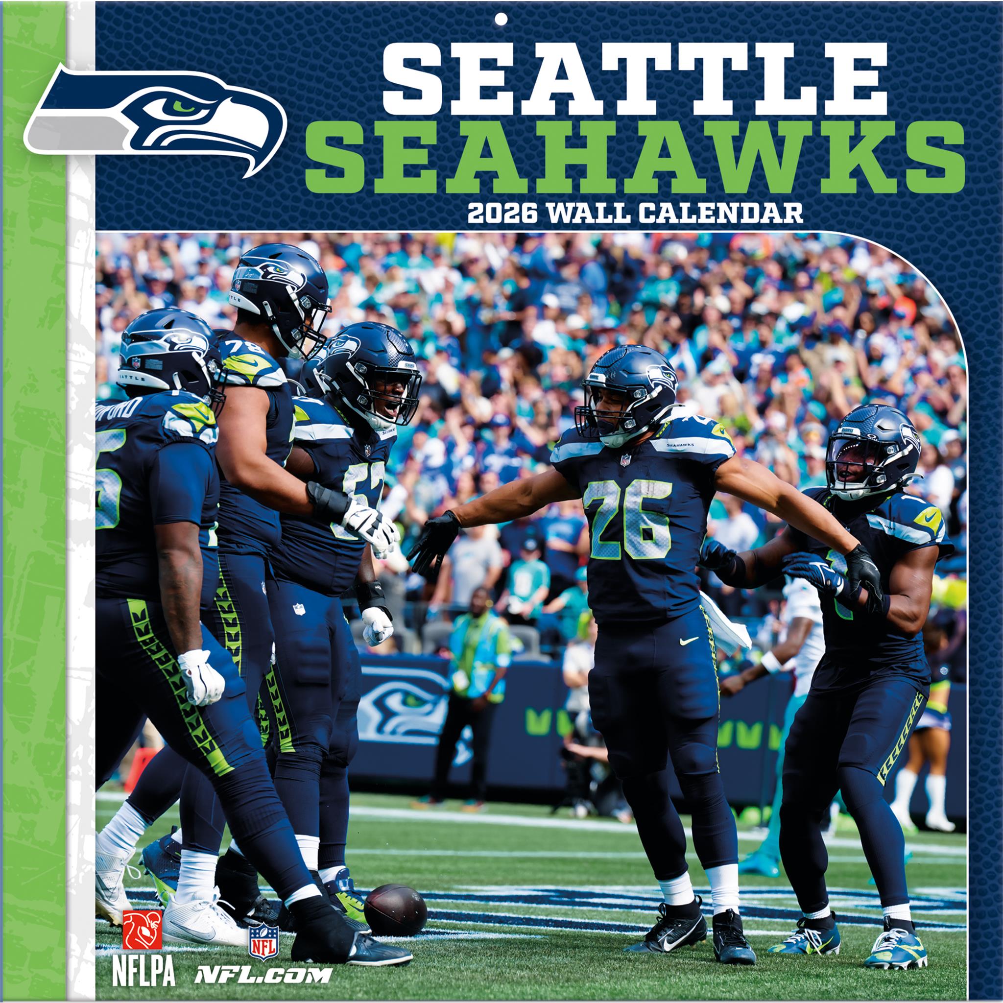 Calendrier mural NFL Seattle Seahawks 2026