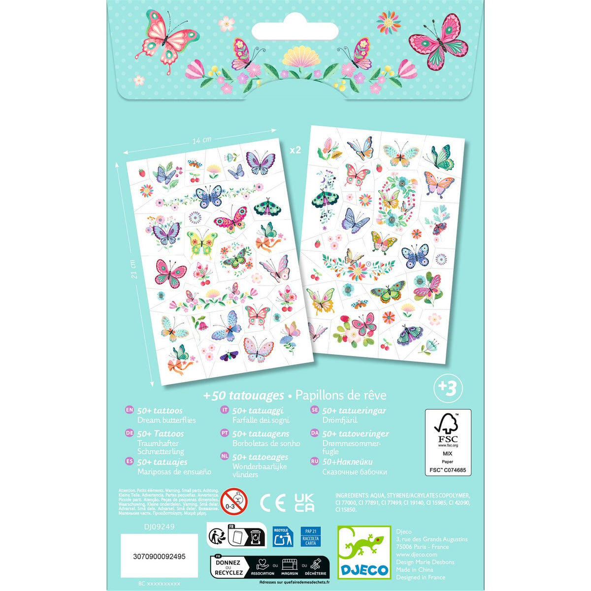 Dream Butterflies Tattoos