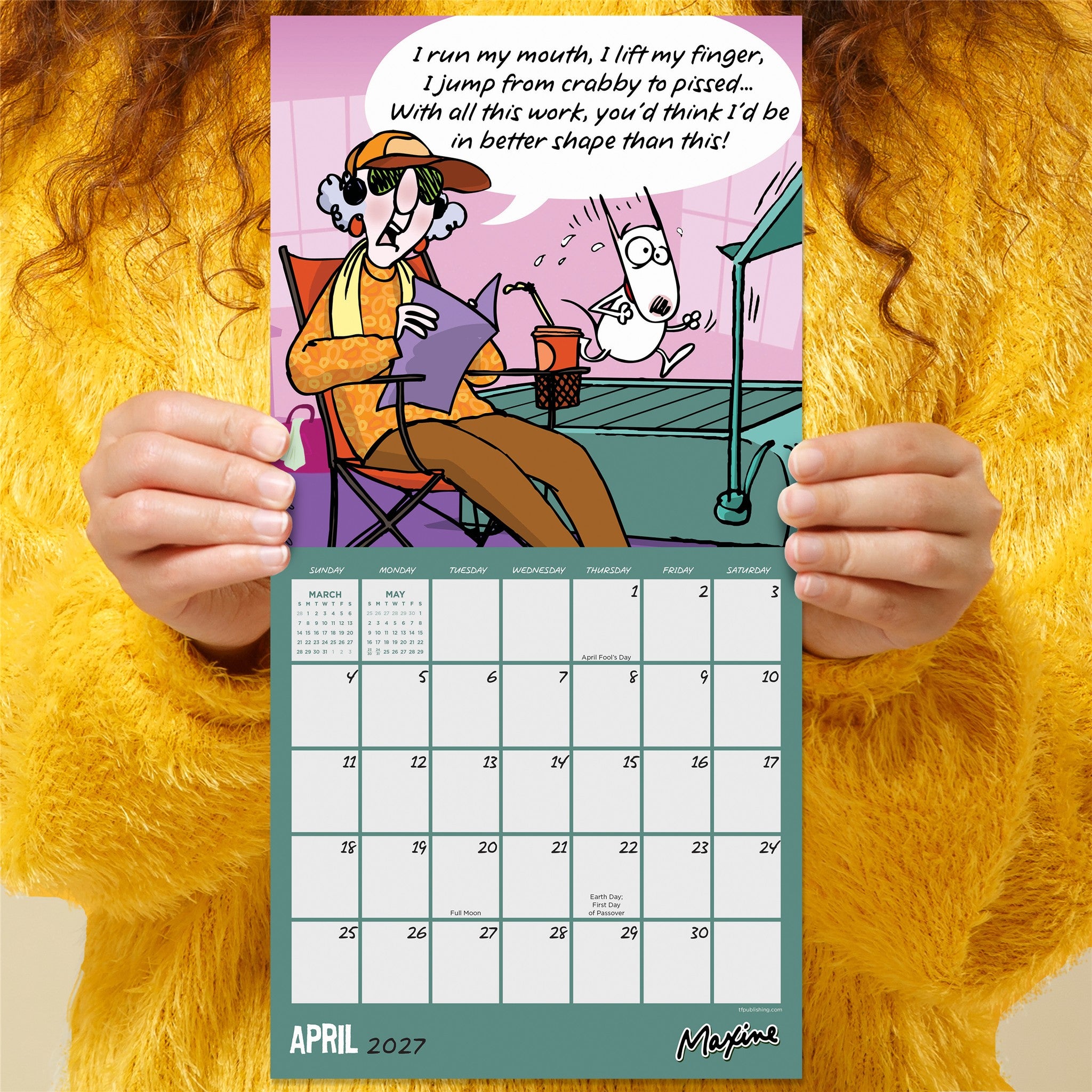 Maxine 2027 Mini Calendar