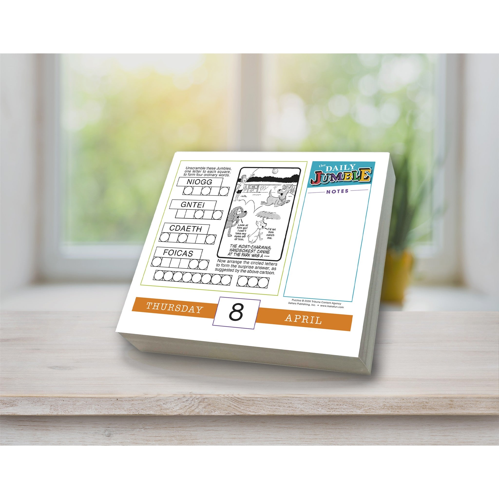 Daily JUMBLE® 2027 Box Calendar