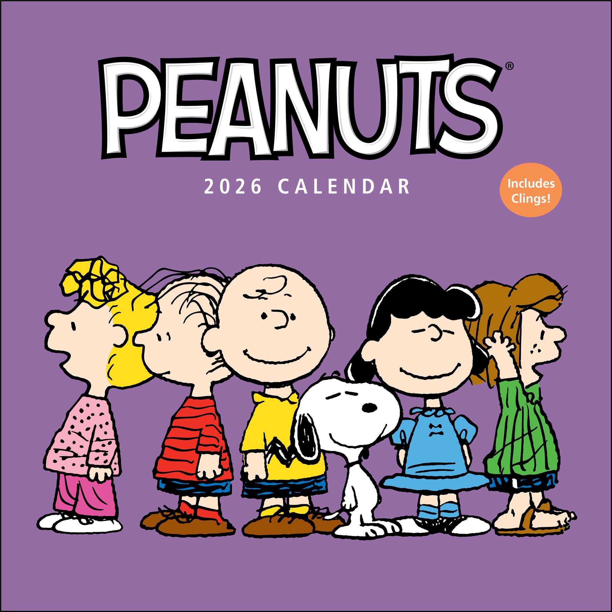 Calendrier mural Peanuts® 2026
